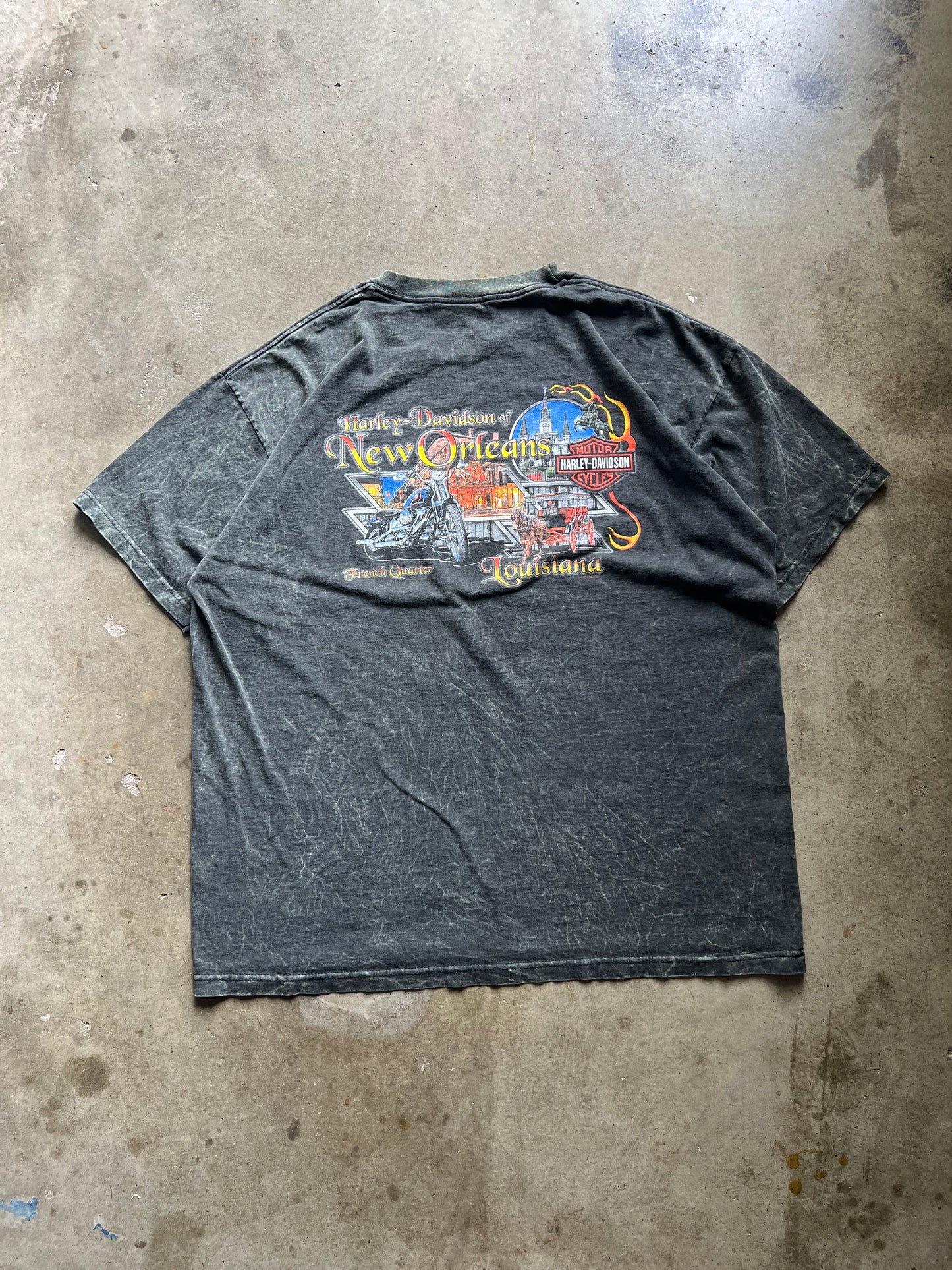 Harley Davidson New Orleans, Louisiana Tee - XL