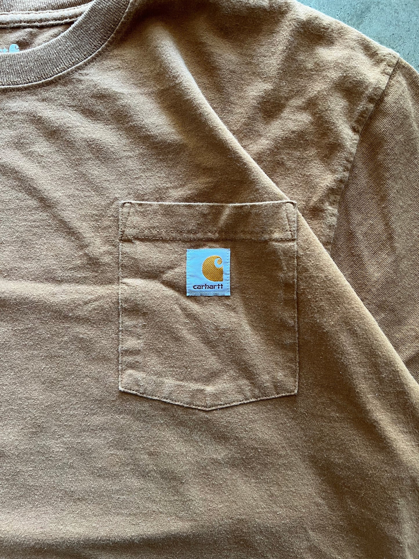 Carhartt Brown Pocket Tee - XL