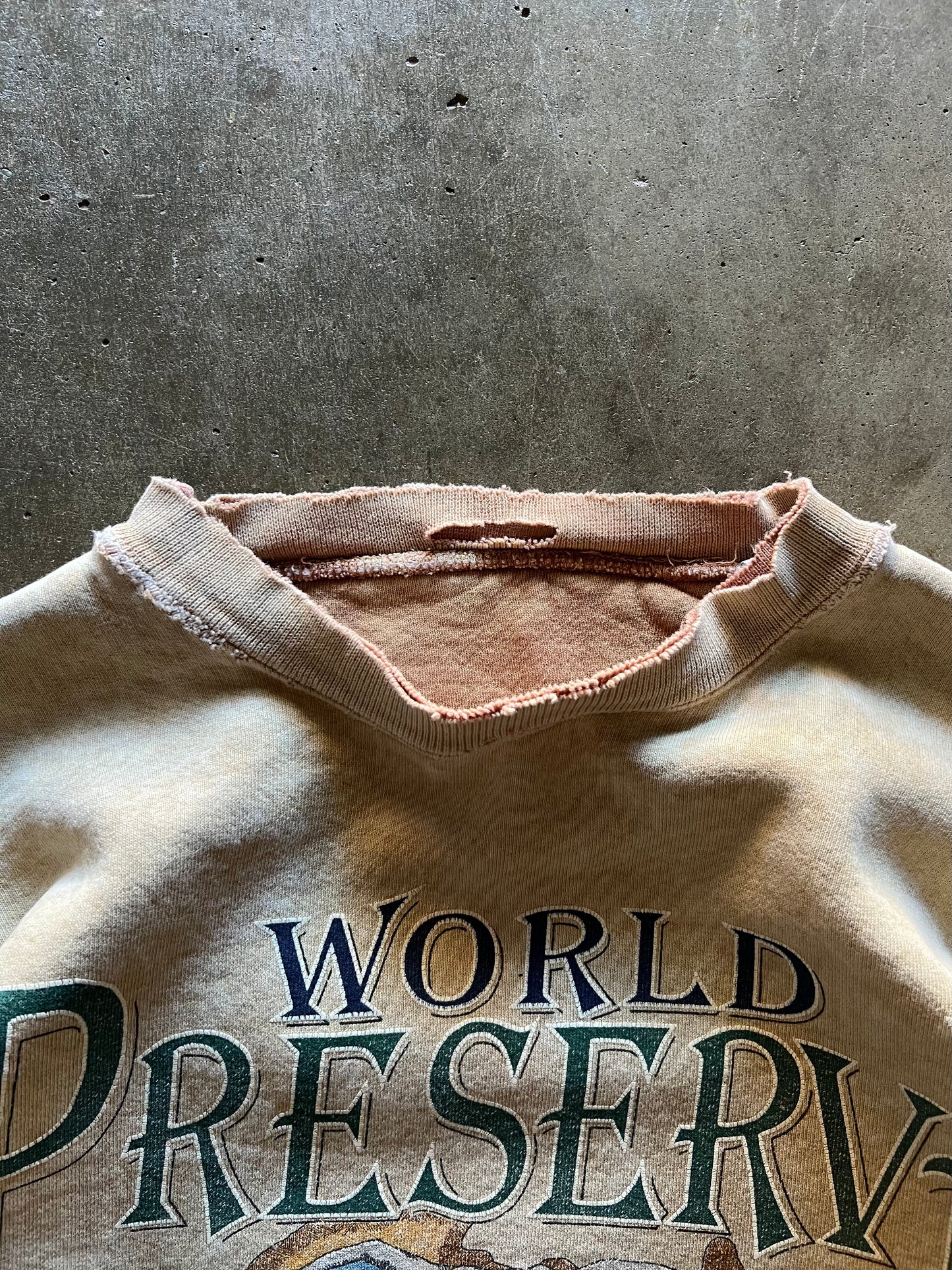 World Preserve Elephant Crewneck - XL