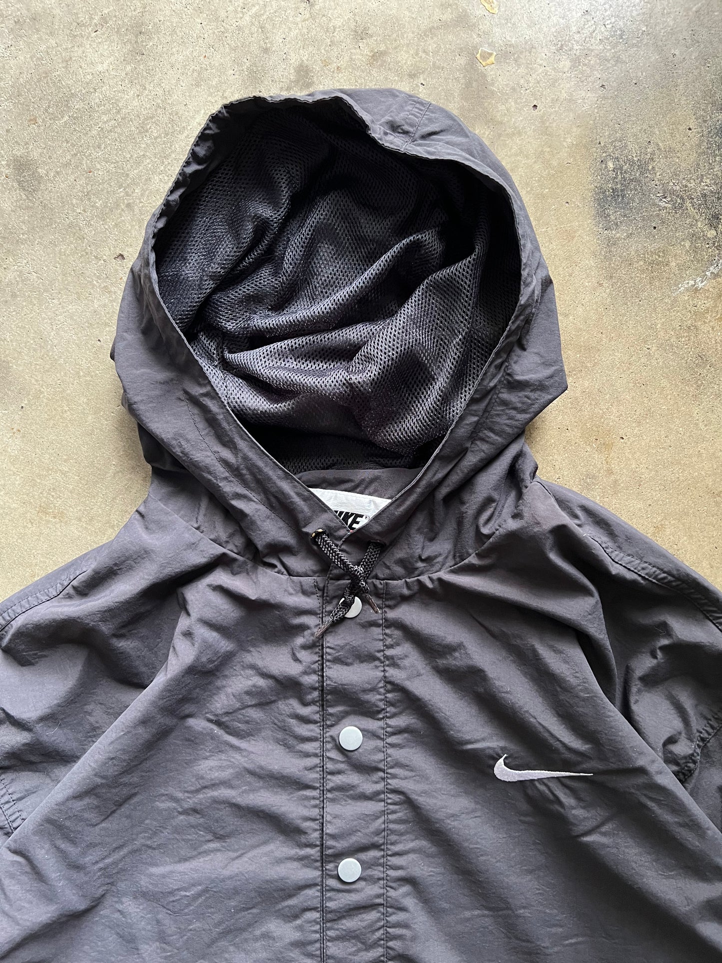 Nike Black Windbreaker - XL