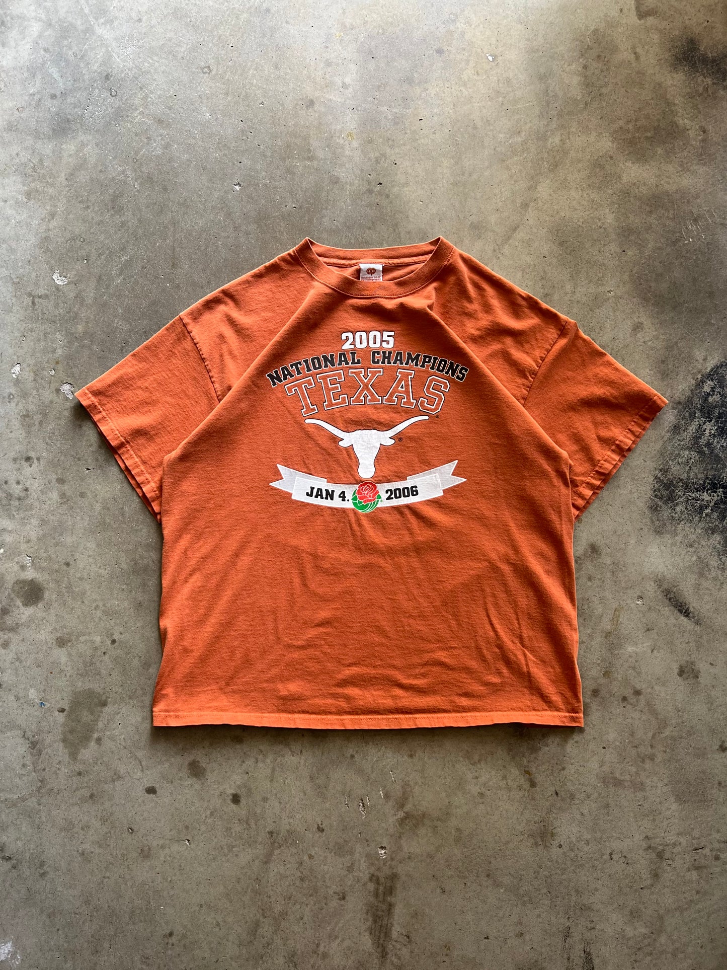 Texas Longhorns 2005 National Champs Tee - XL