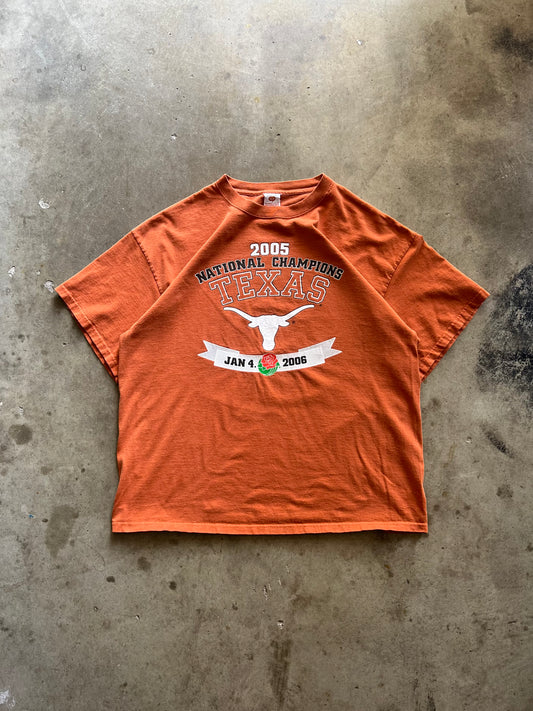 Texas Longhorns 2005 National Champs Tee - XL