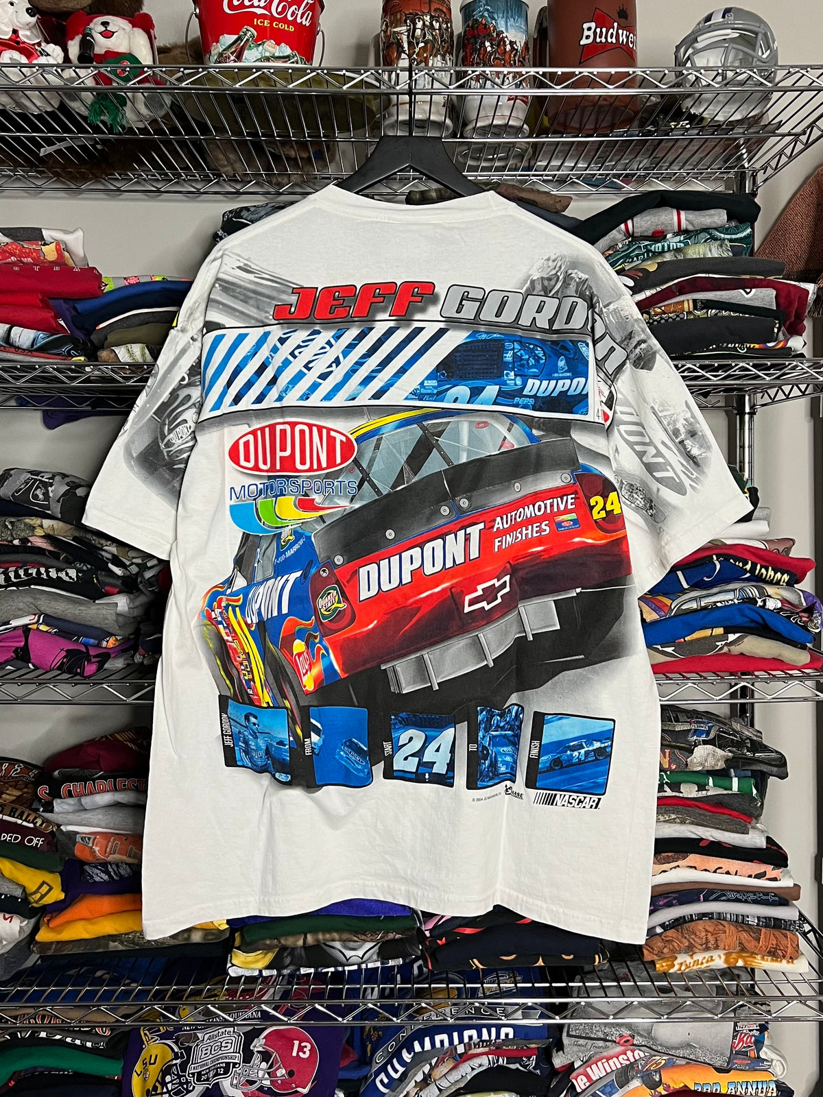 NASCAR Jeff Gordon 2004 AOP Shirt - L