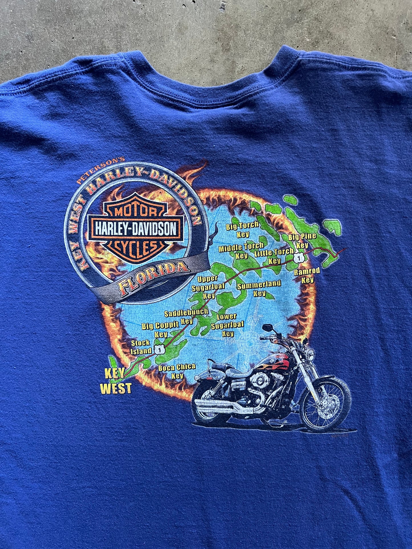 Harley Davidson Key West, Florida Tee - XXL