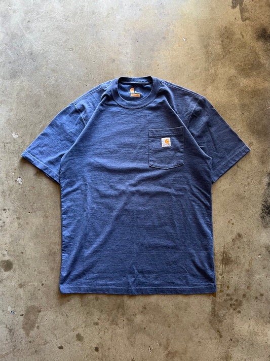 Carhartt Blue Pocket Tee - M