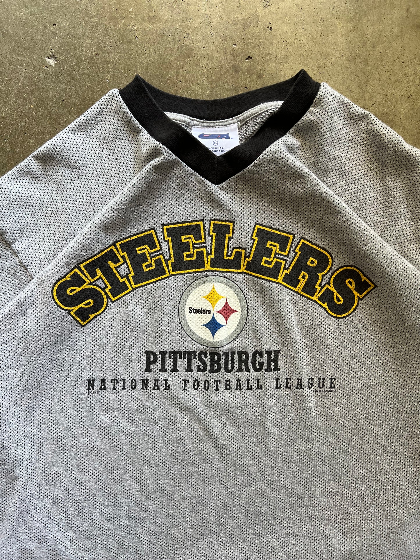 Steelers NFL Grey Tee - XL