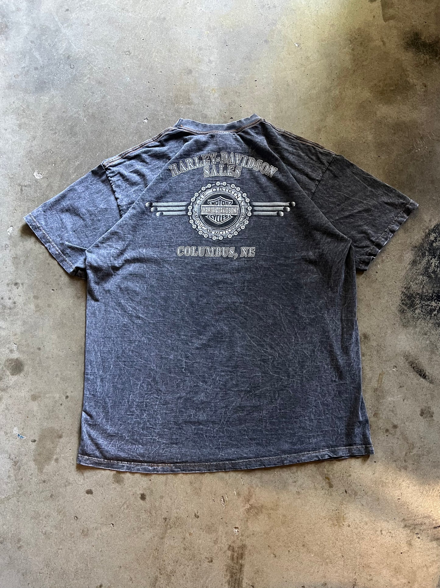 Harley Davidson Columbus, NE Tee - XXL