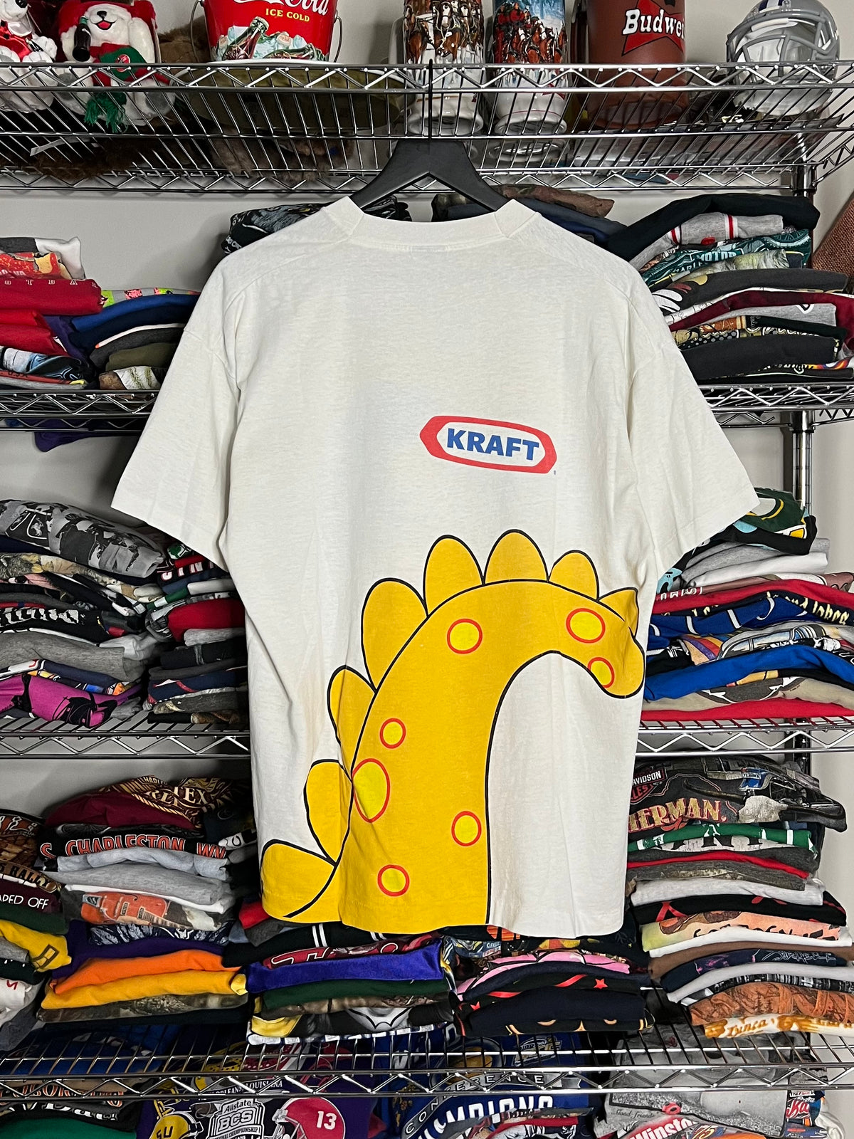 Kraft Cheeseasaurus Rex 90’s AOP Shirt - XL