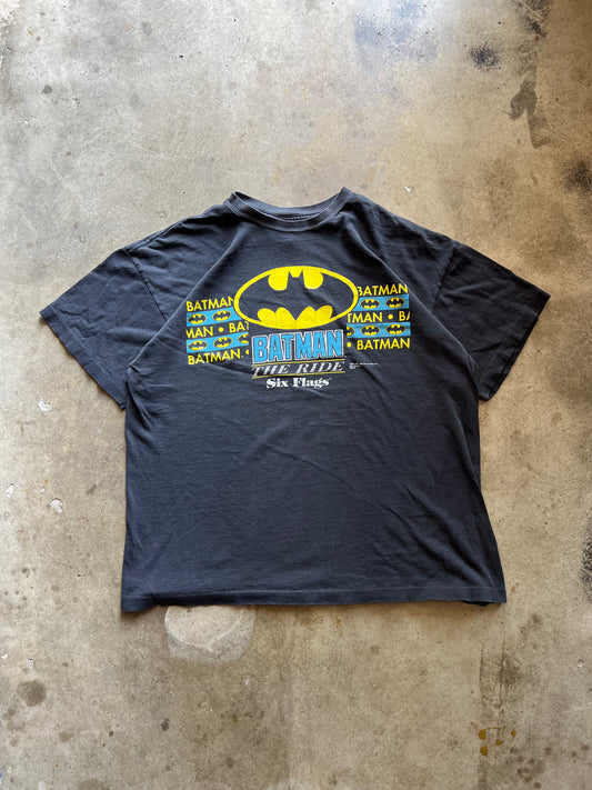 Batman The Ride Six Flags 90’s Tee - XL