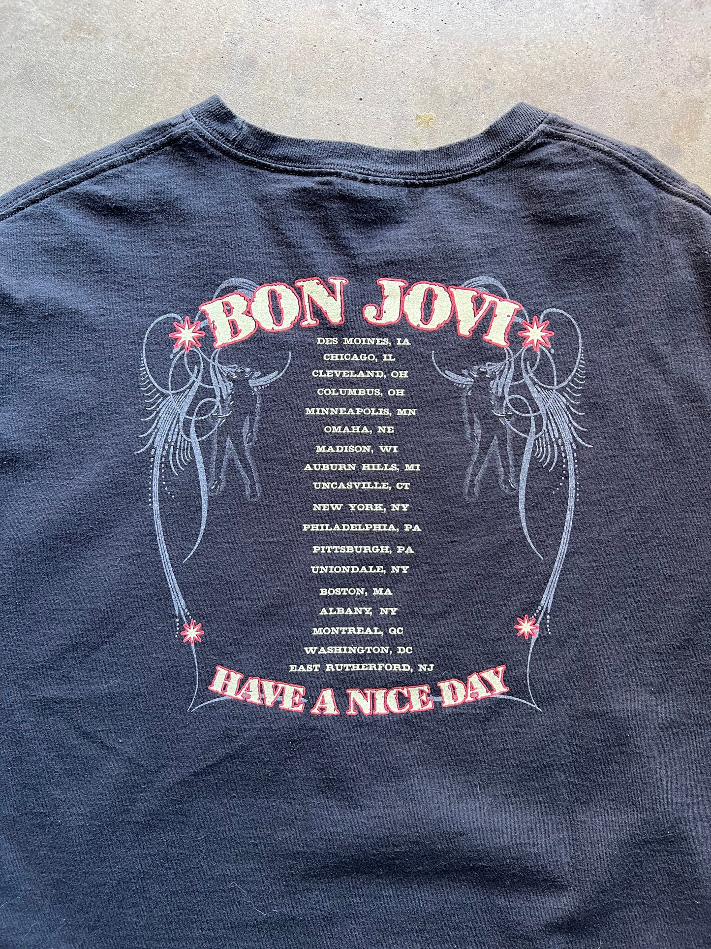 Bon Jovi Have A Nice Day Tee - XL