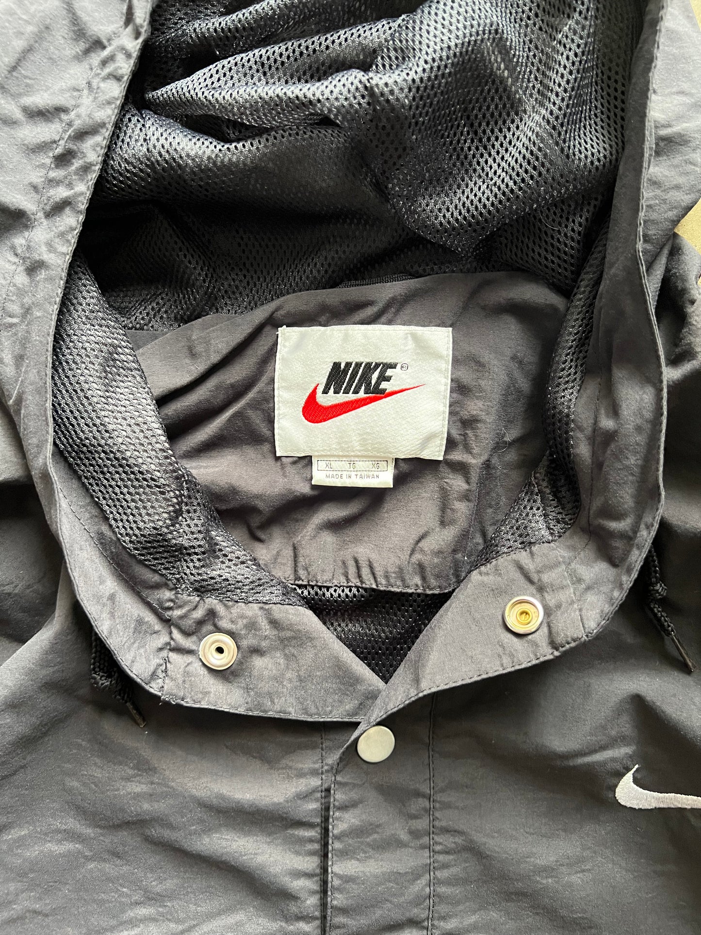 Nike Black Windbreaker - XL