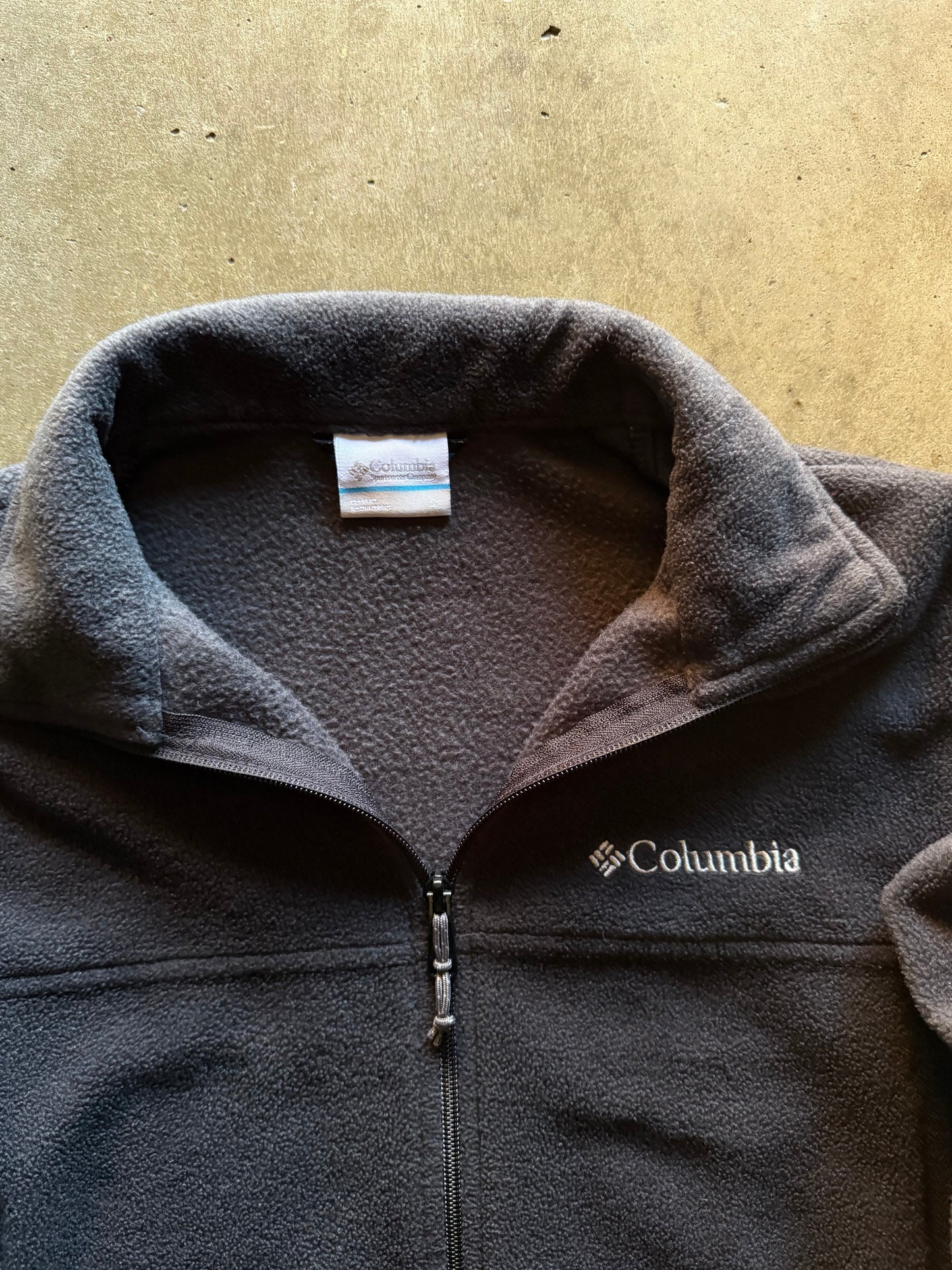 Colombia Black Fleece Jacket - S