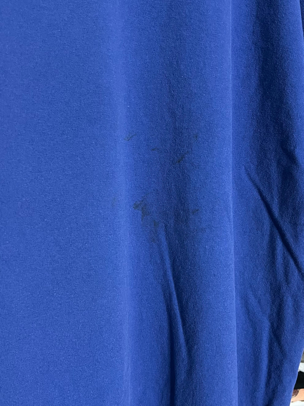 Nike Mini Swoosh Blue Shirt - XXL