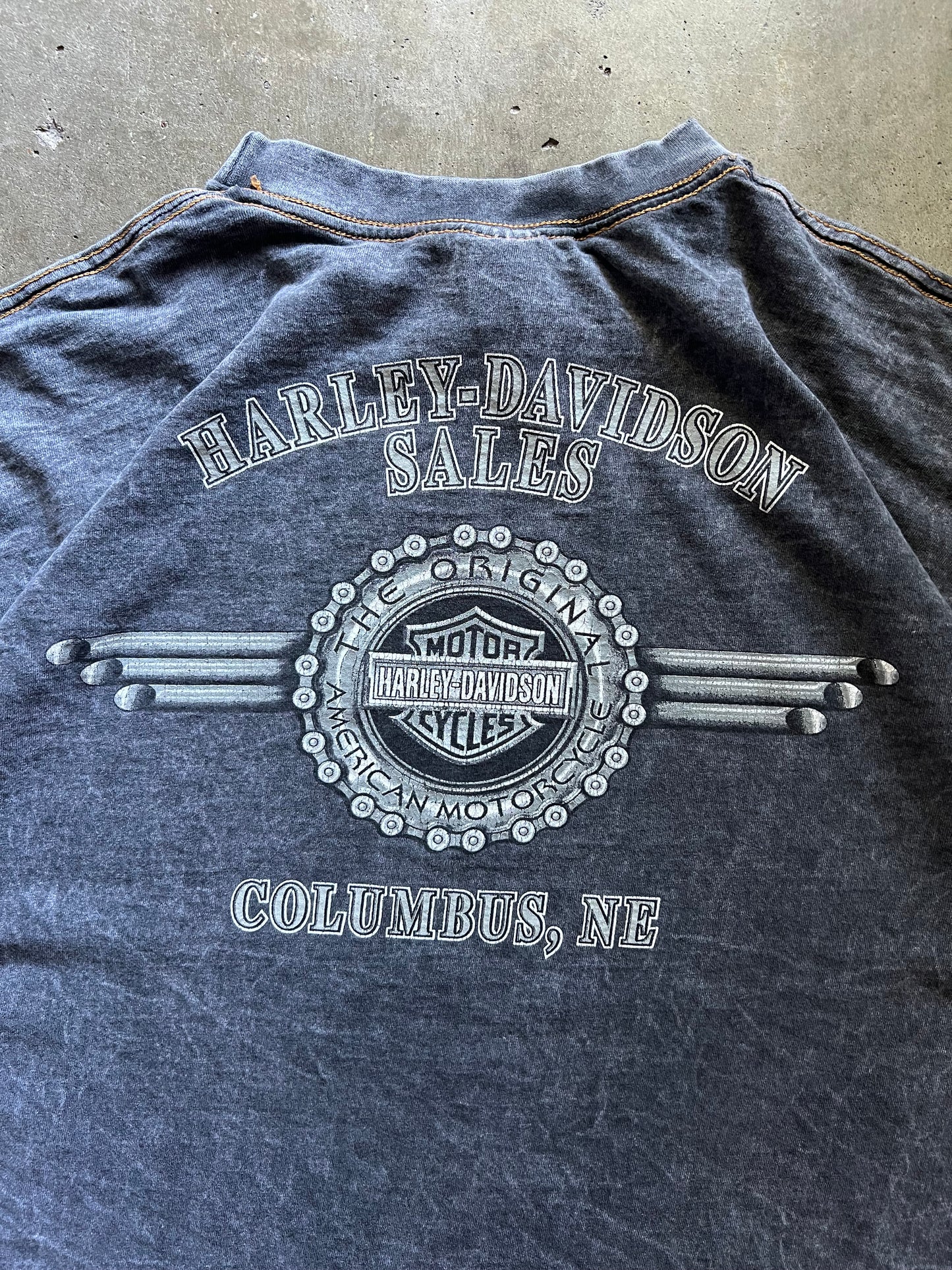 Harley Davidson Columbus, NE Tee - XXL