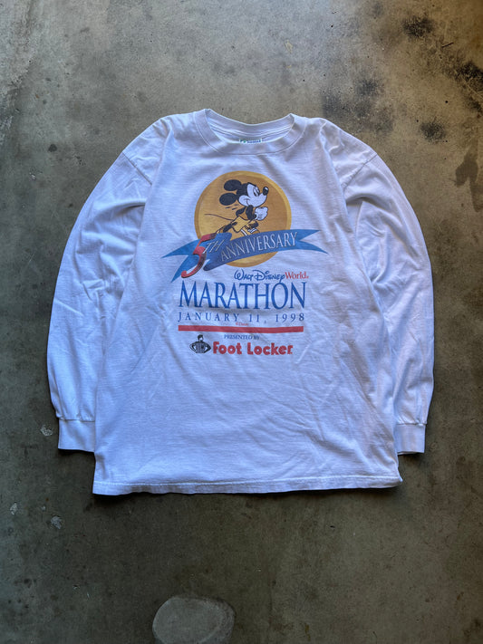 Walt Disney World Marathon 1998 Long Sleeve Tee - XL