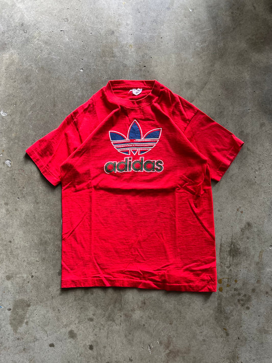 Adidas Red Tee - M