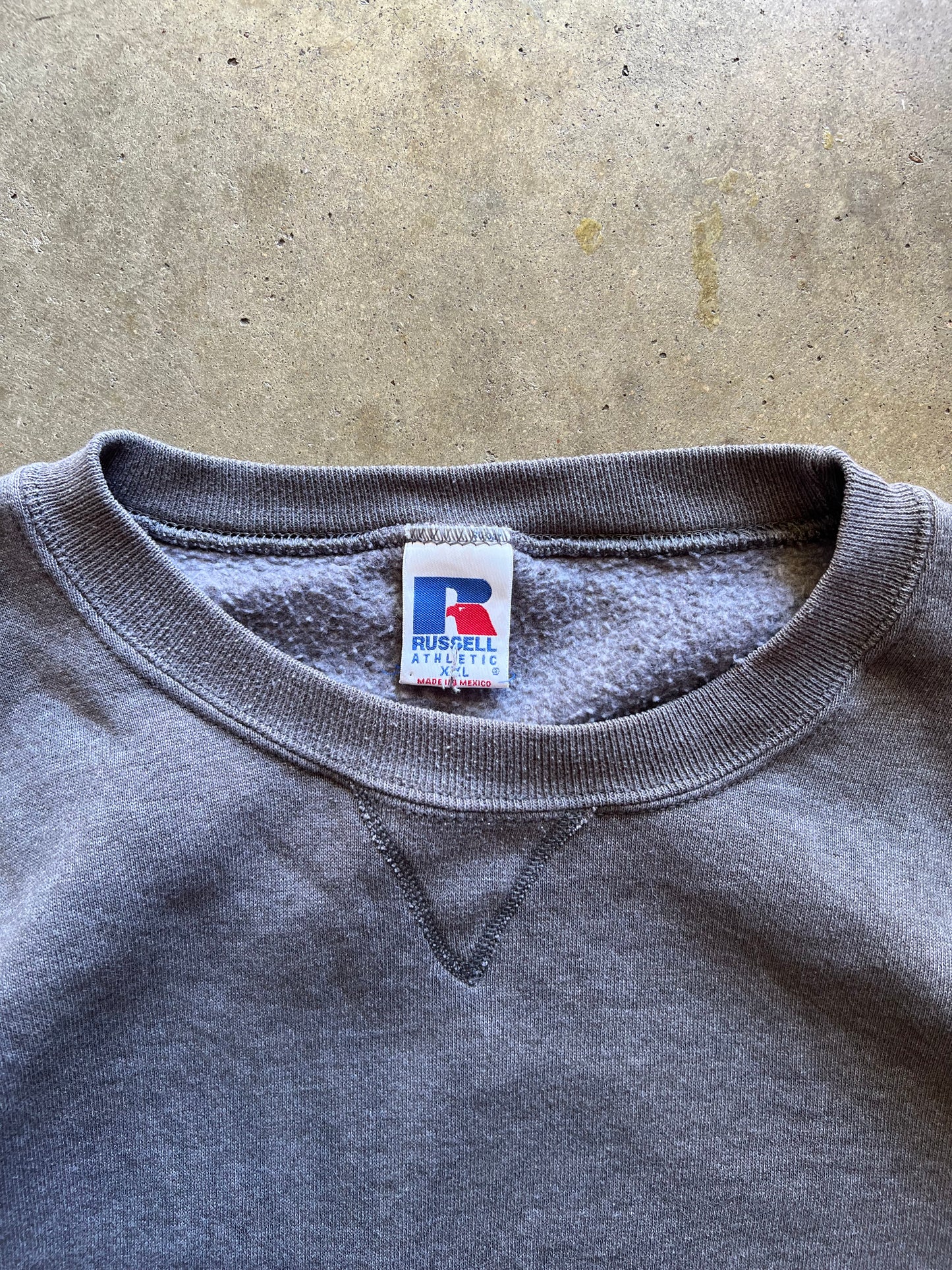 Russel Grey Blank Crewneck - XXL