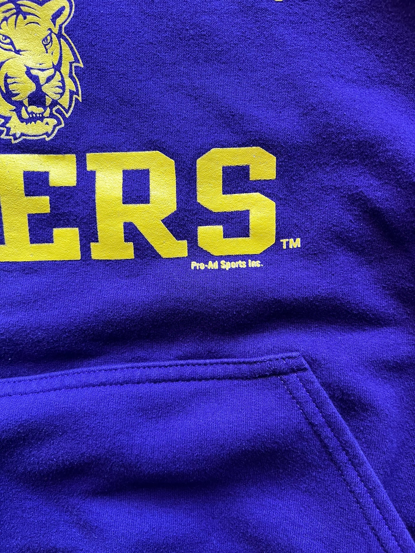 LSU Tigers Purple Hoodie - L