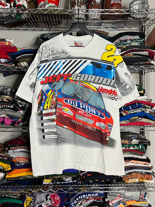 NASCAR Jeff Gordon 2004 AOP Shirt - L