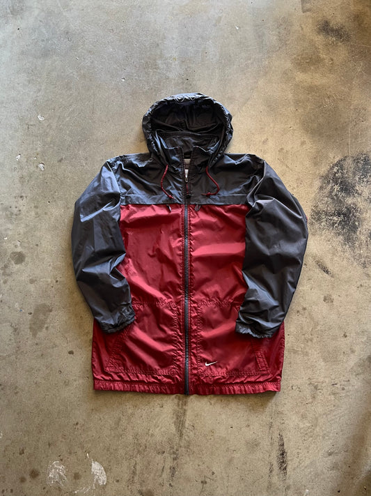 Nike Maroon Windbreaker- M