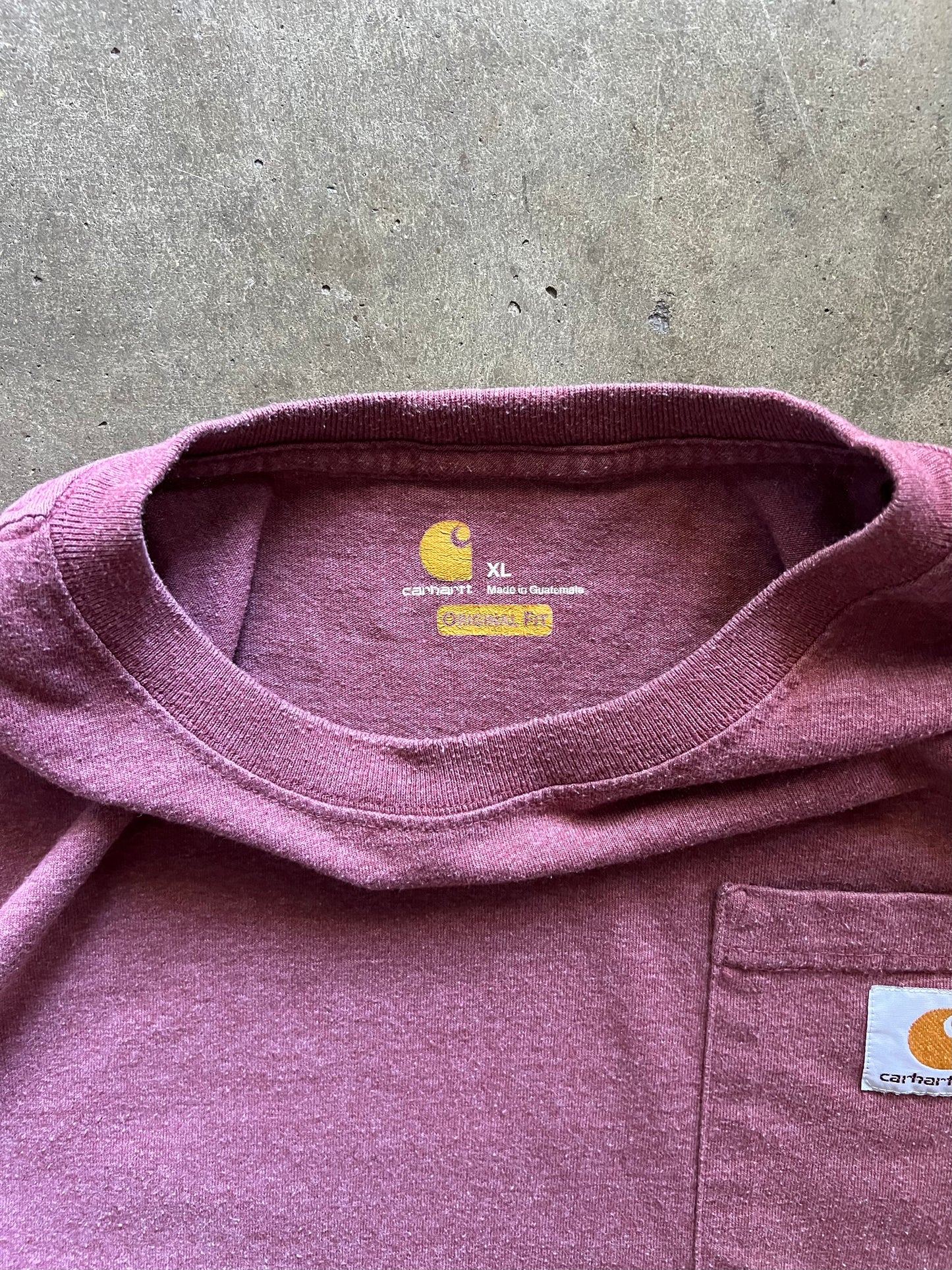 Carhartt Red Pocket Tee - XL