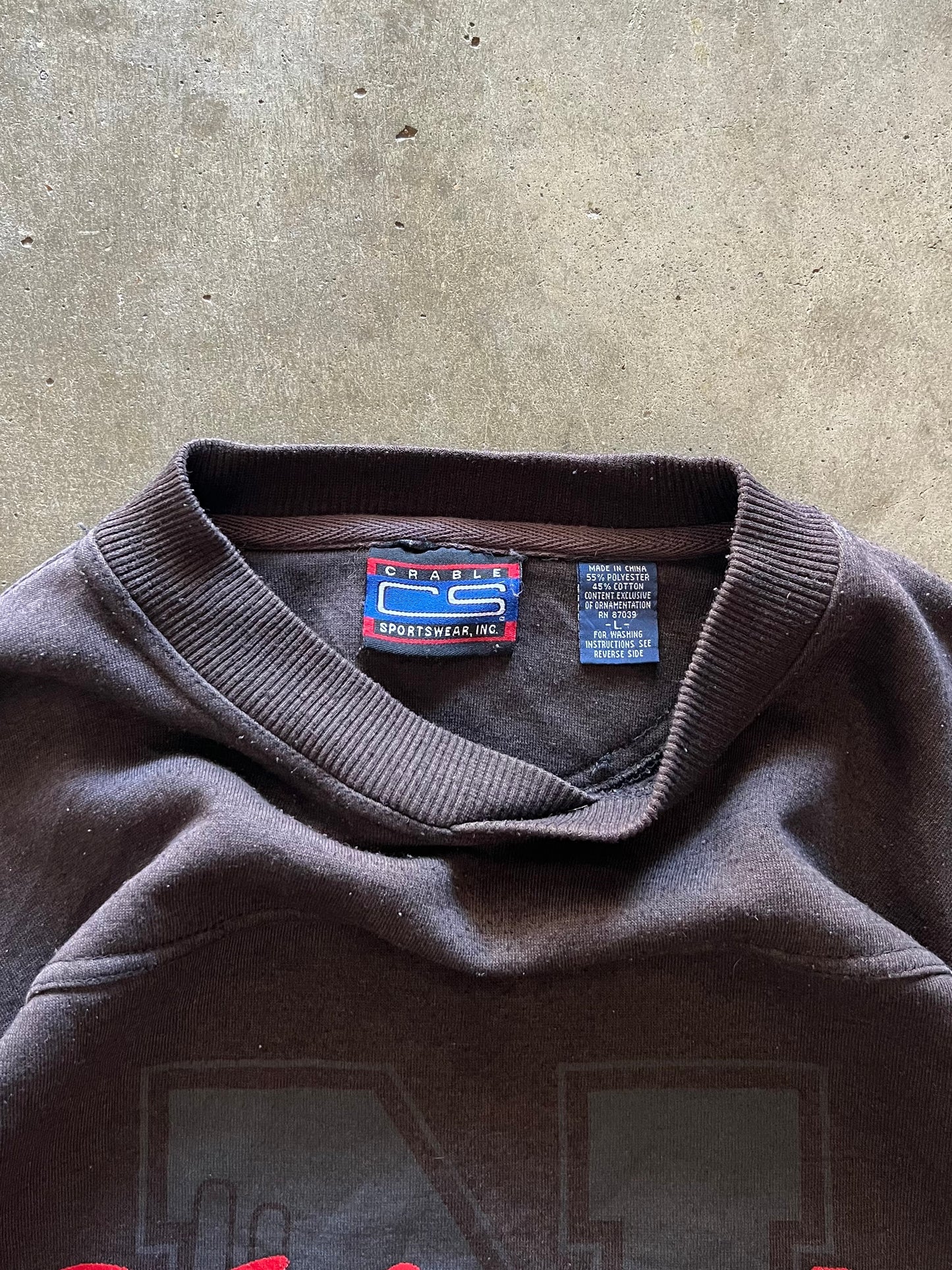 Nebraska Crewneck - L