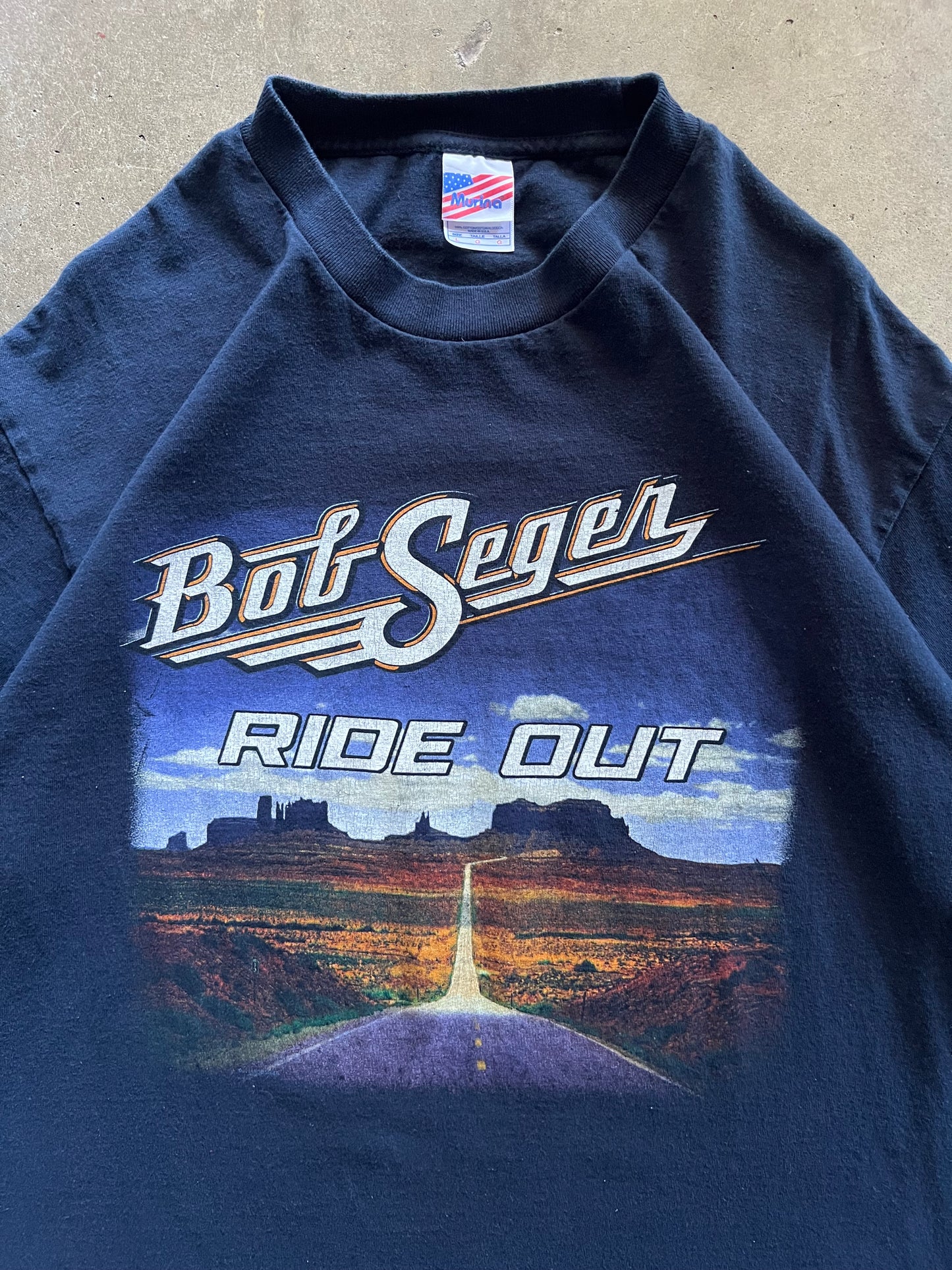 Bob Seger Ride Out Tee - L