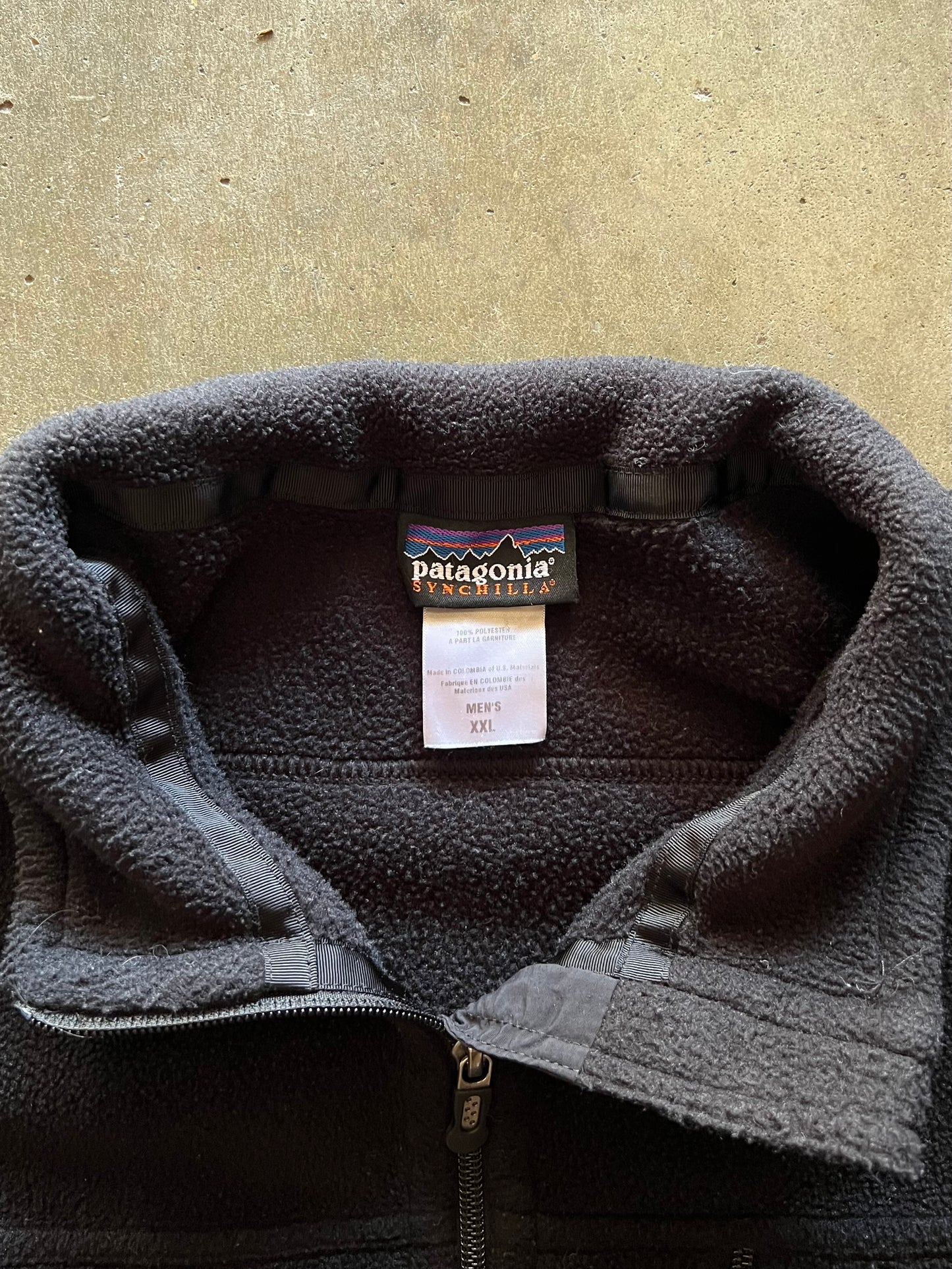 Patagonia Black Fleece Jacket - XXL