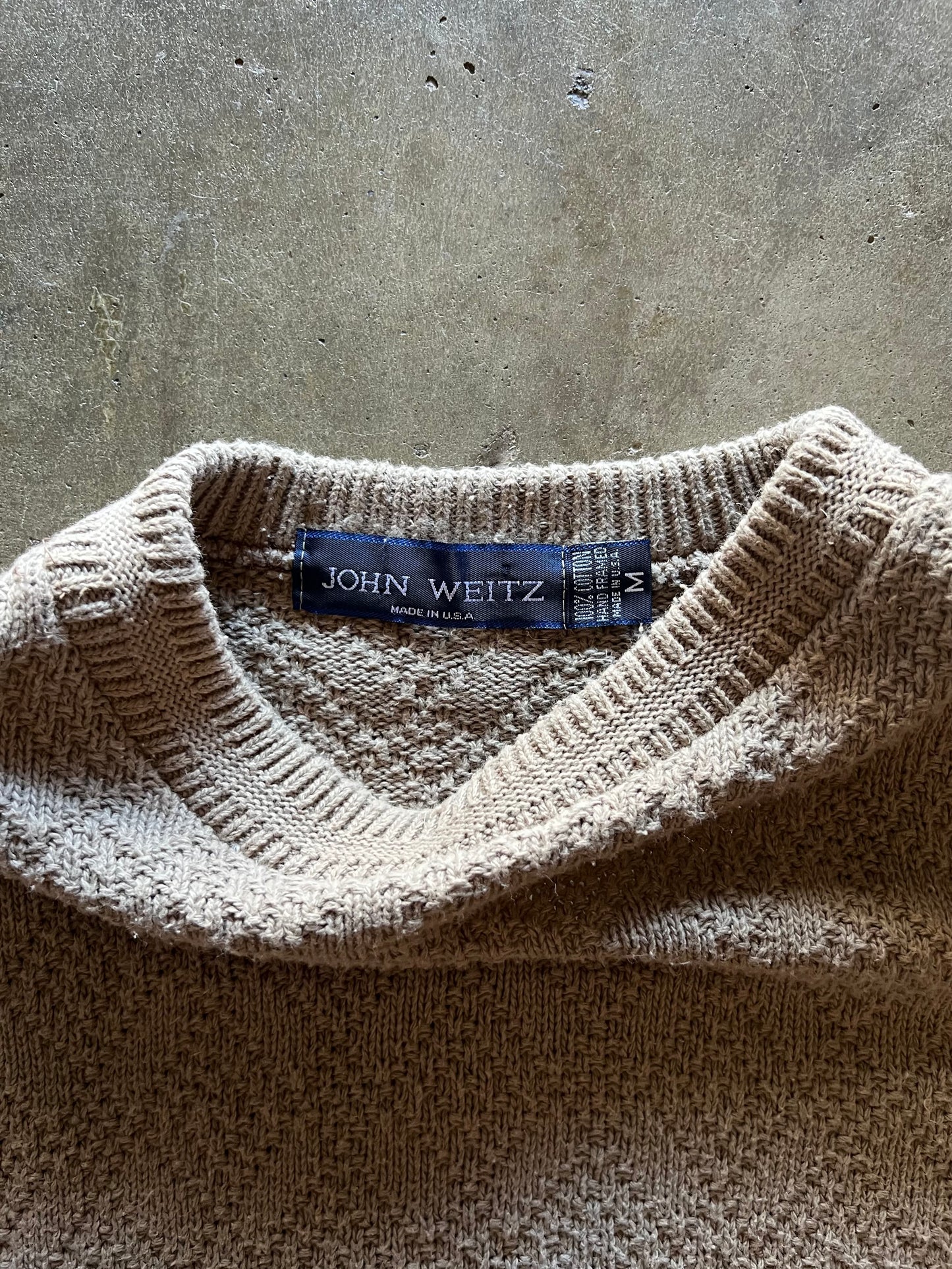 John Weitz Bashe Sweater - M