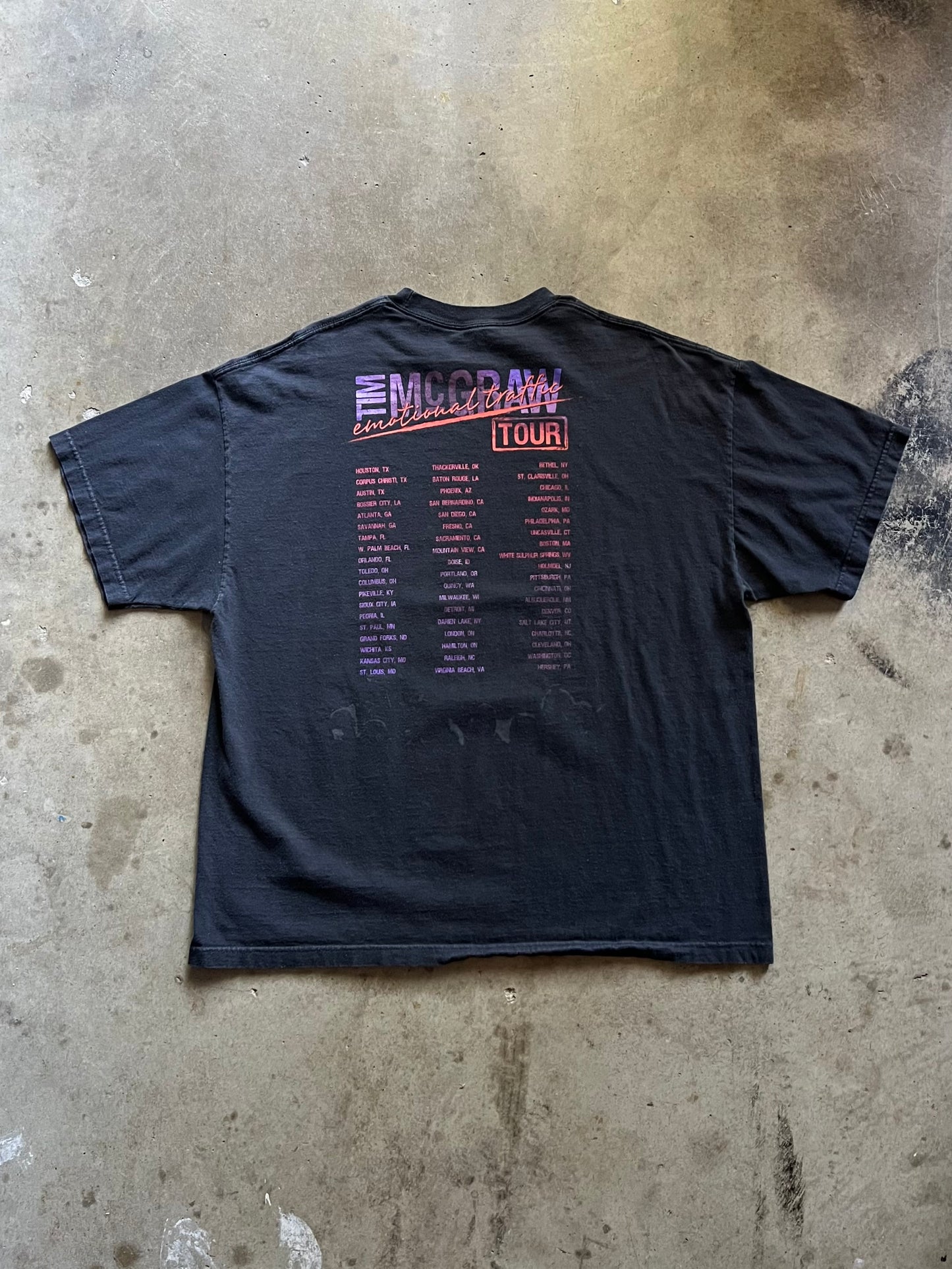 Tim McGraw Tour Tee - XXL