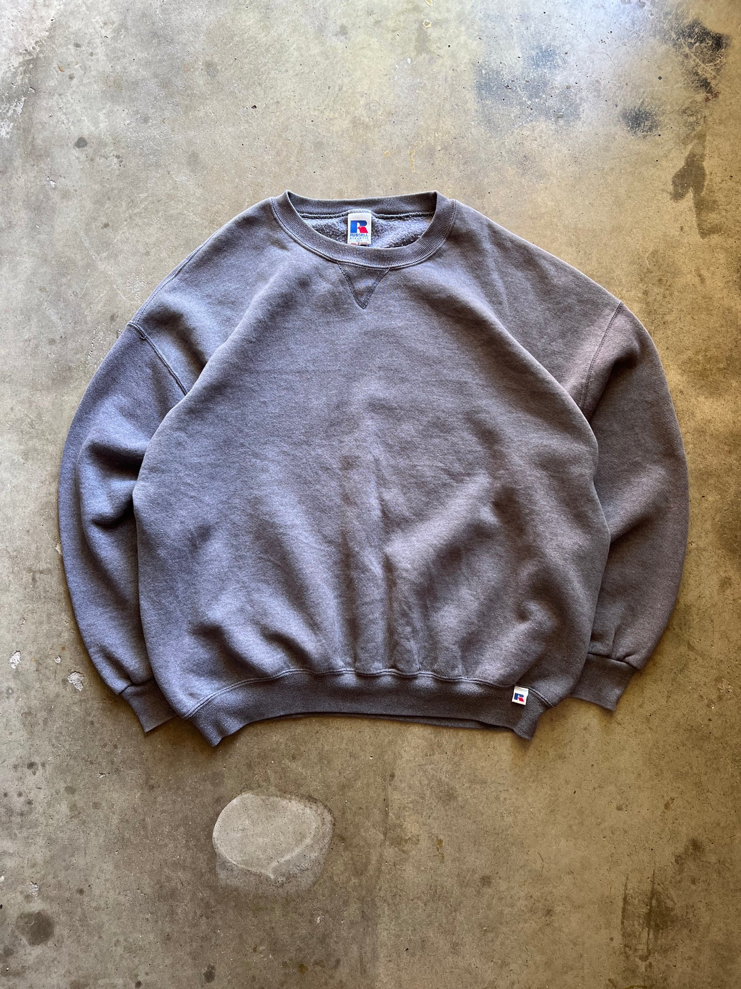 Russel Grey Blank Crewneck - XXL