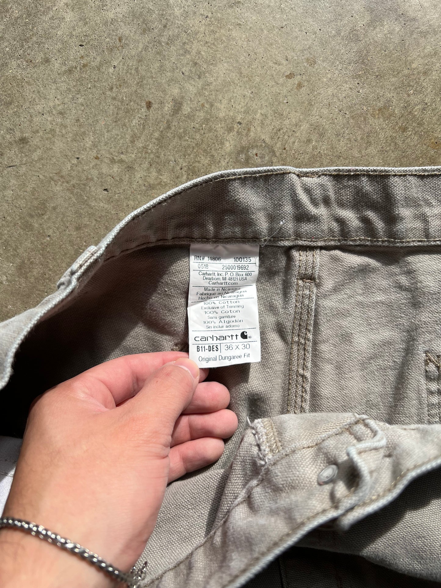 Carhartt Tan Pants - 36x30