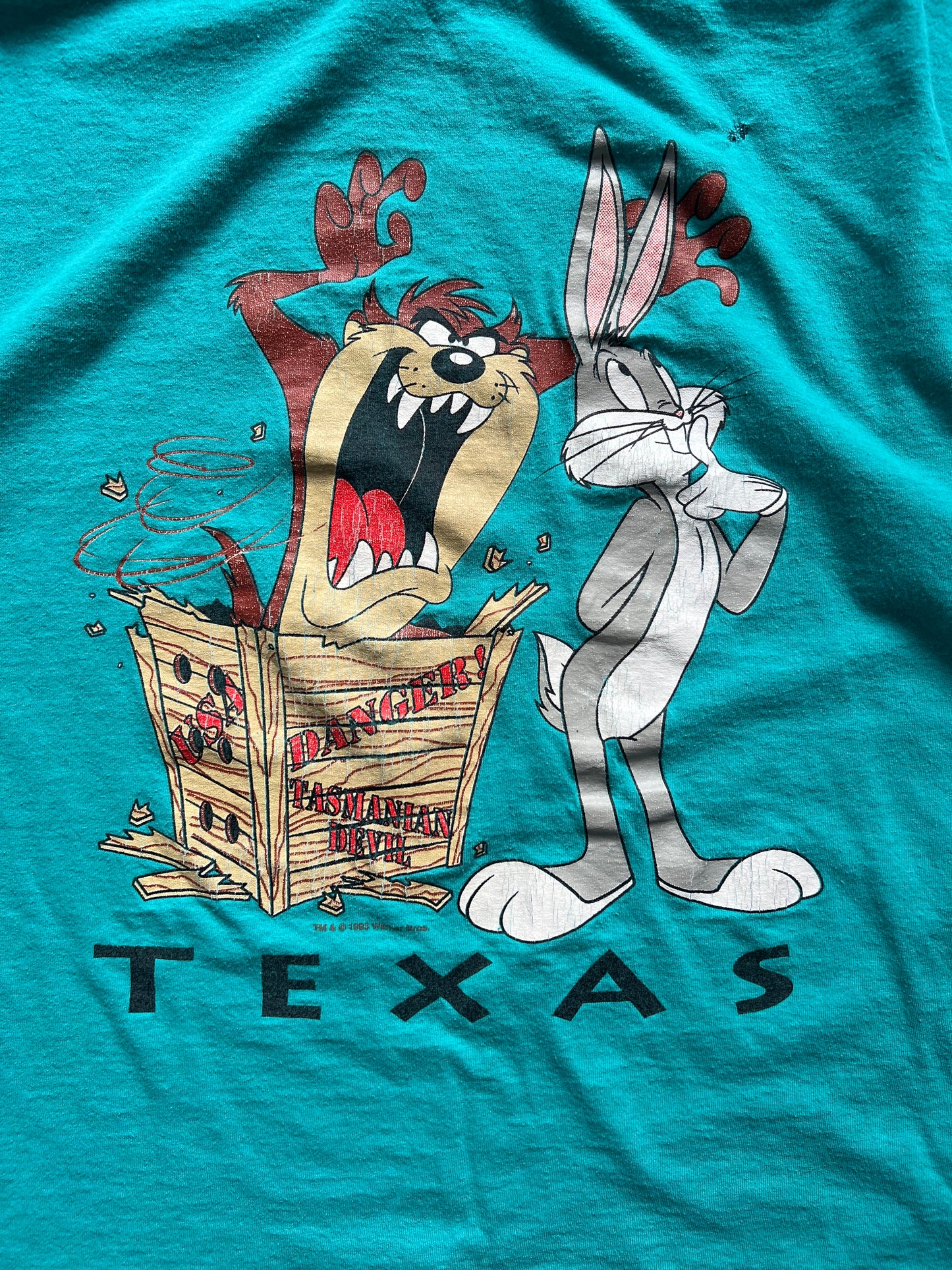 Taz x Bugs Bunny Texas 1993 Tee - XL