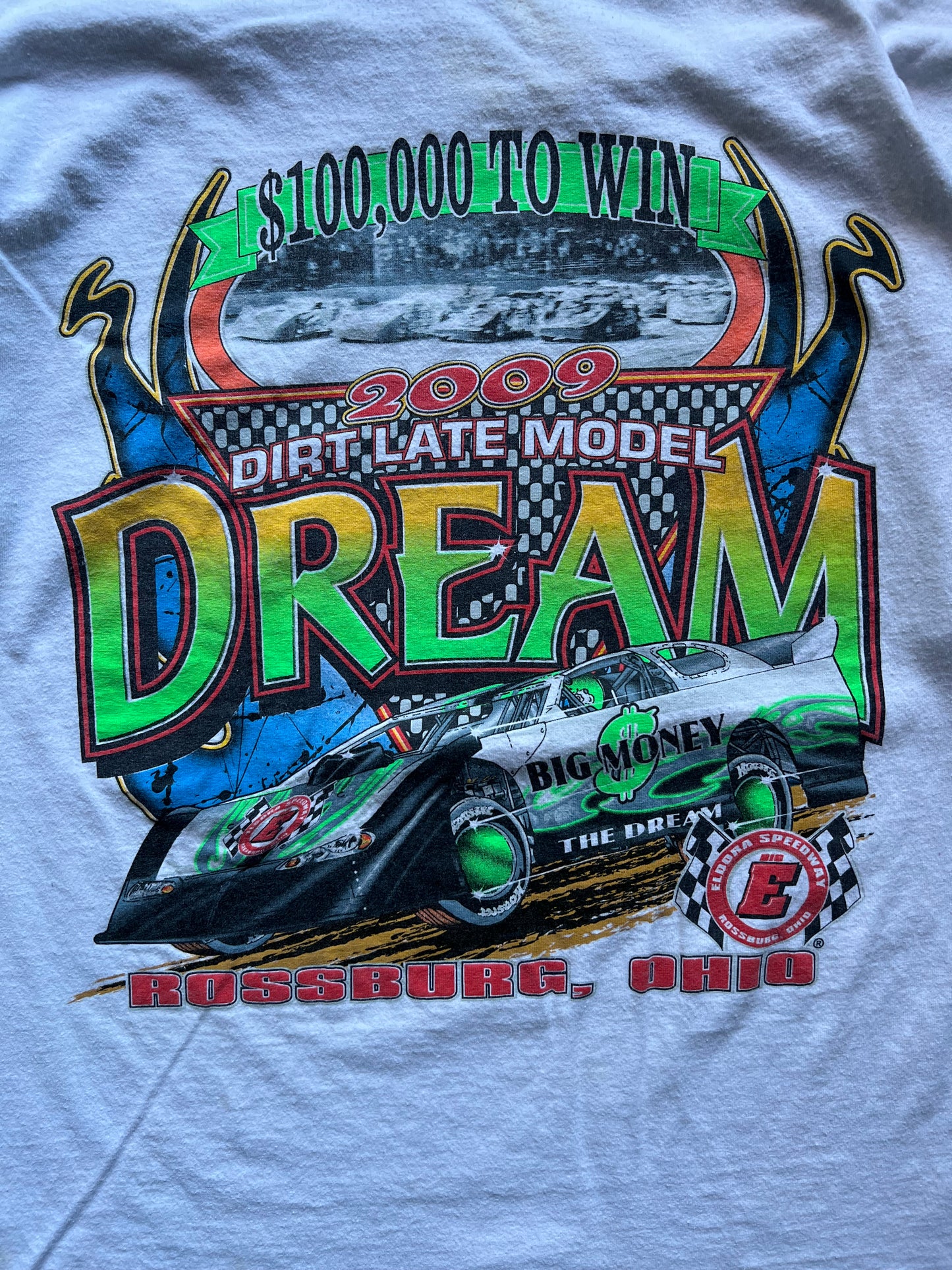 Dirt Late Model 2009 Dream Racing Tee - XXL