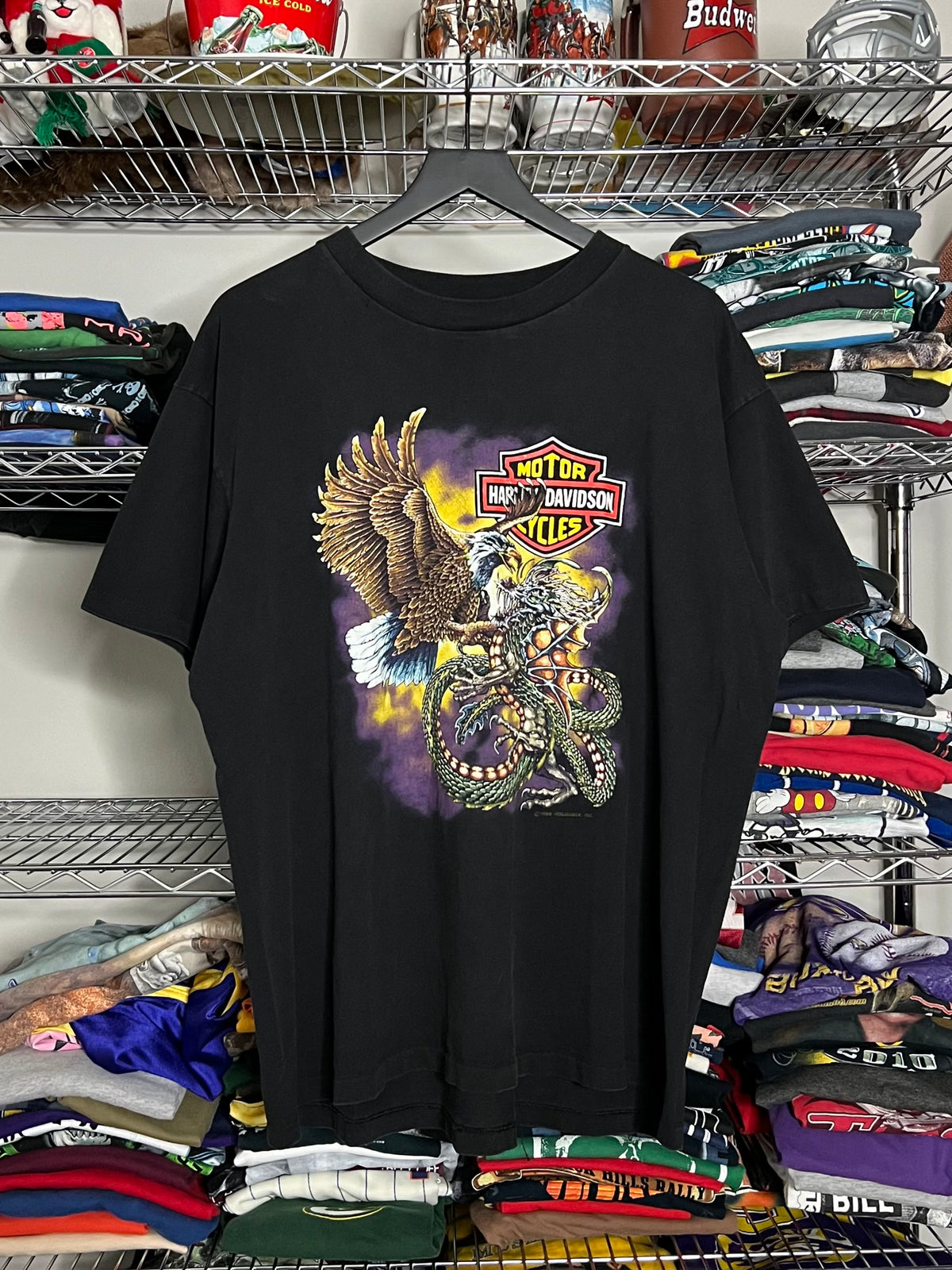Harley Davidson Eagle 1988 Rare Shirt - XL