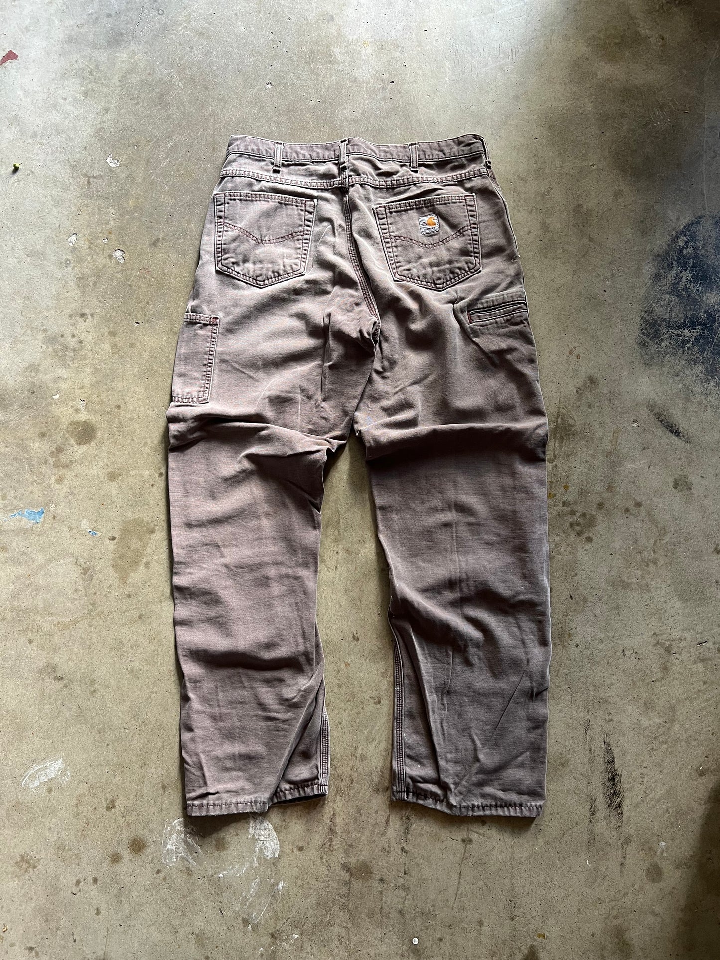 Carhartt FR Brown Pants - 36x34