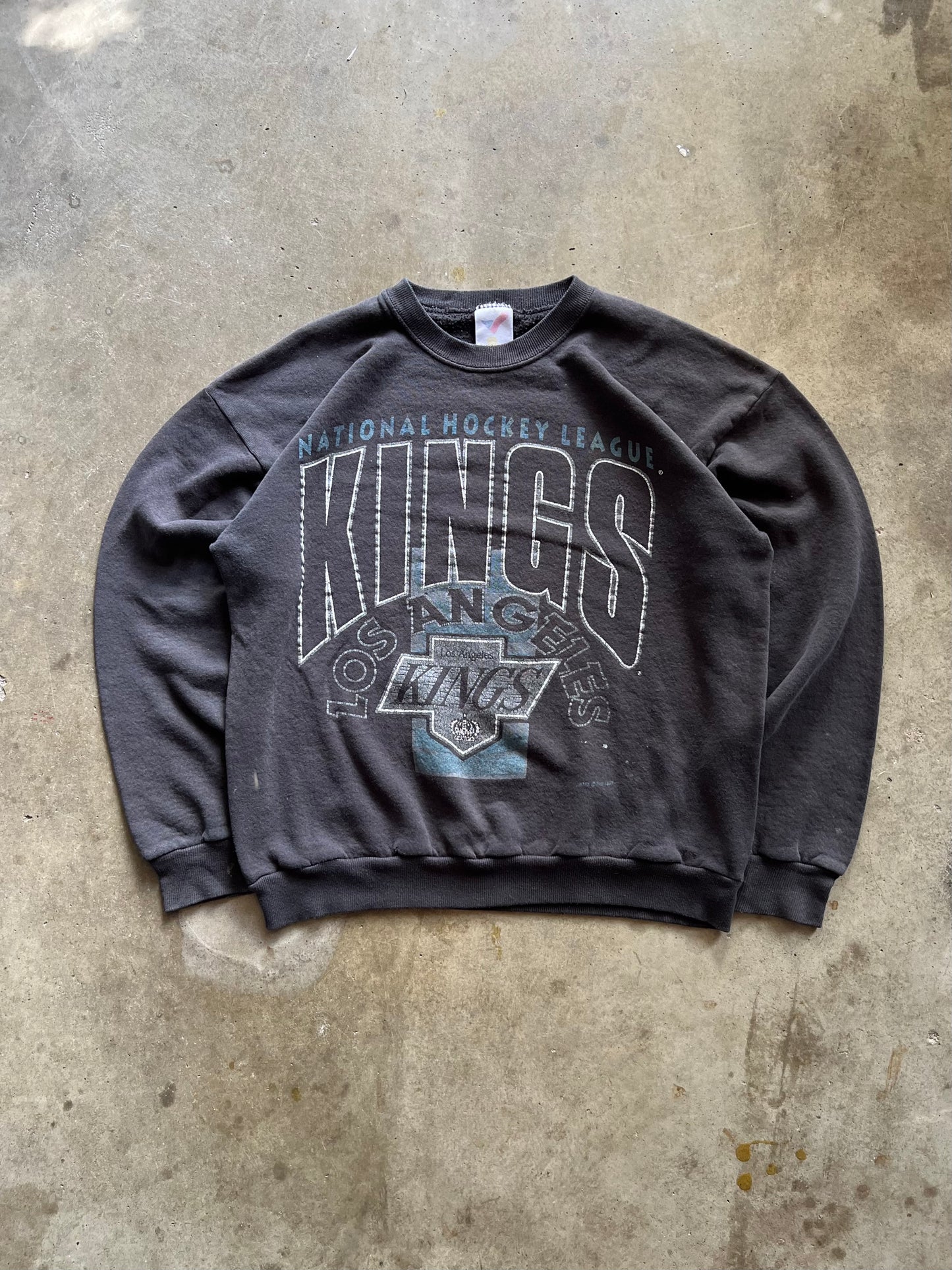 Los Angeles Kings 90’s Hockey Crewneck - M