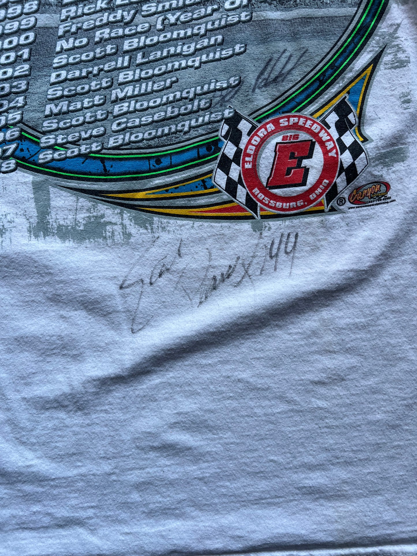 Dirt Late Model 2009 Dream Racing Tee - XXL