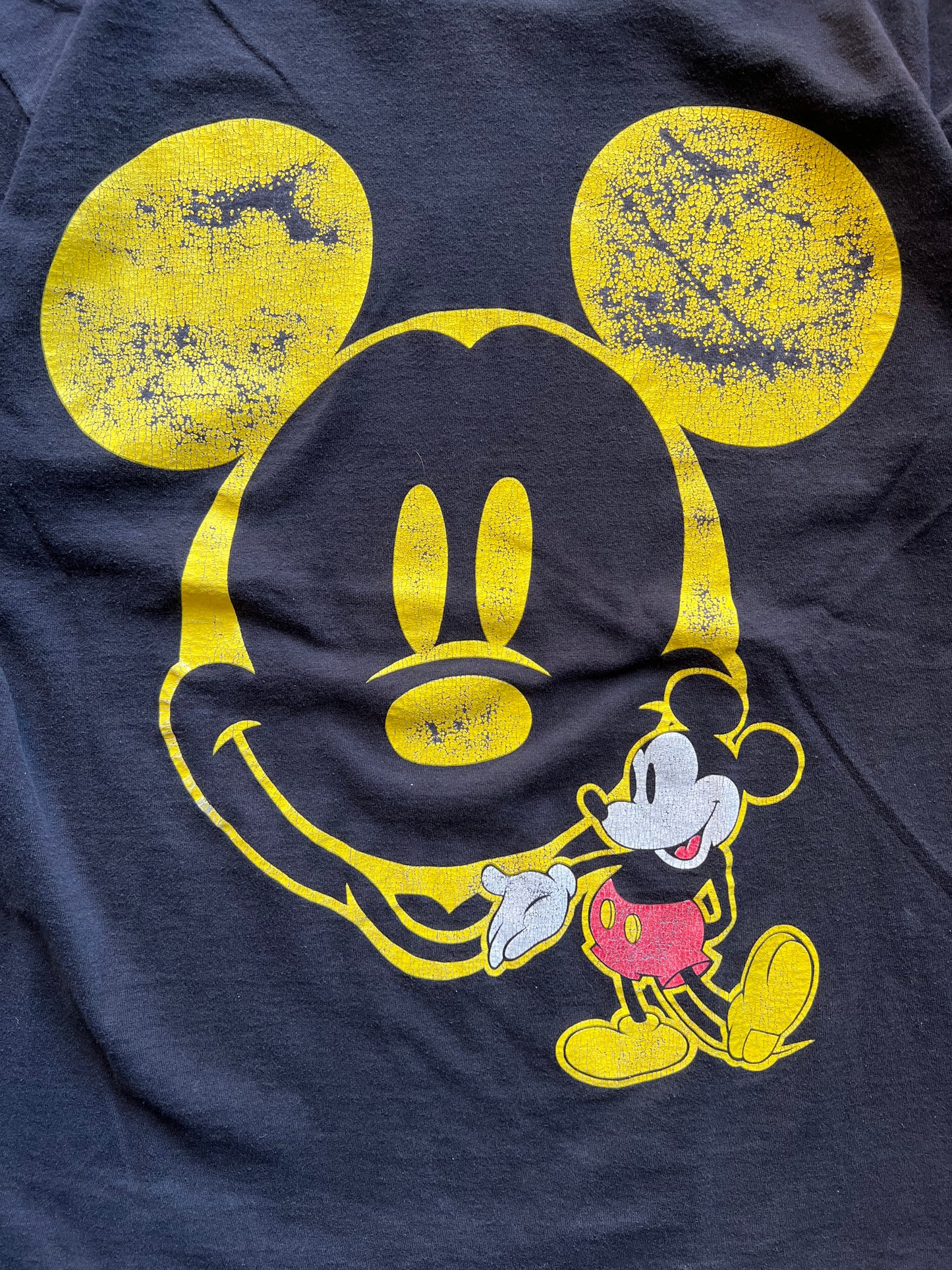 Mickey Mouse Yellow Face Tee - XL