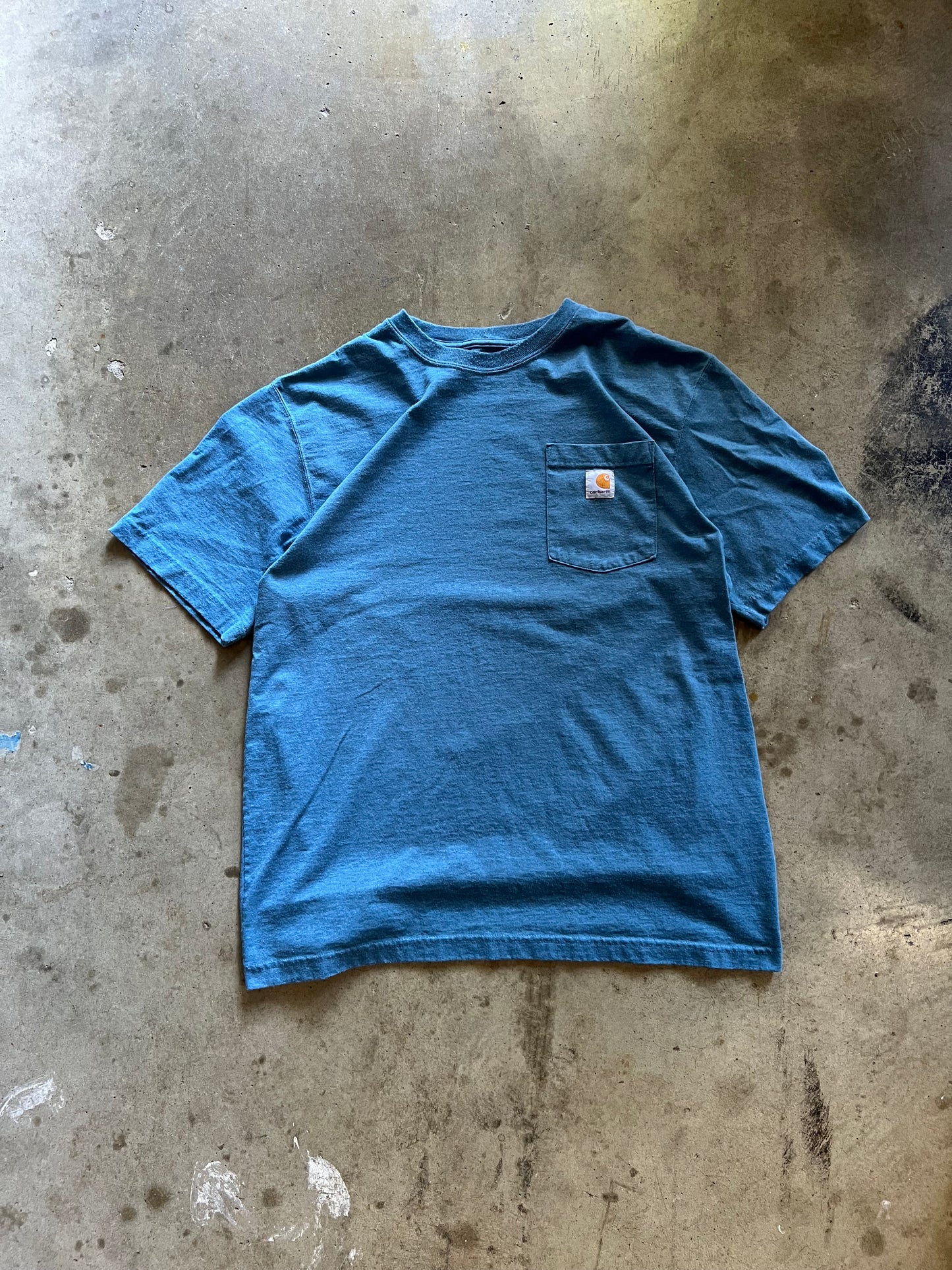 Carhartt Blue Pocket Tee - L