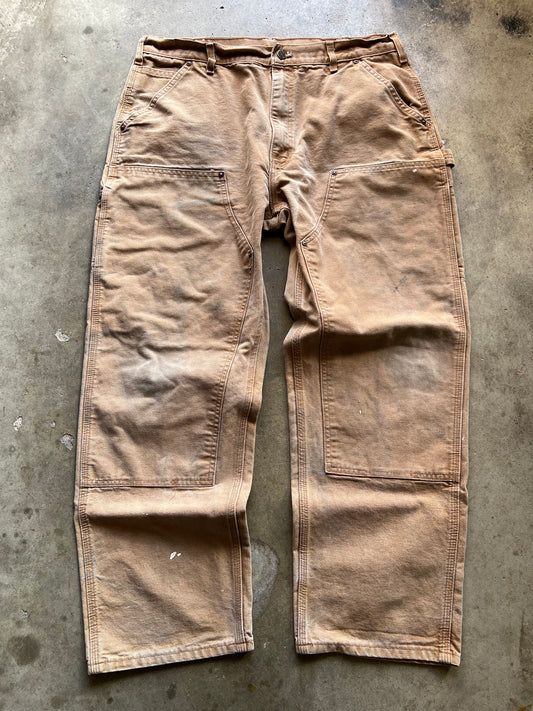 Carhartt Double Knees Tan Pants - 38x32