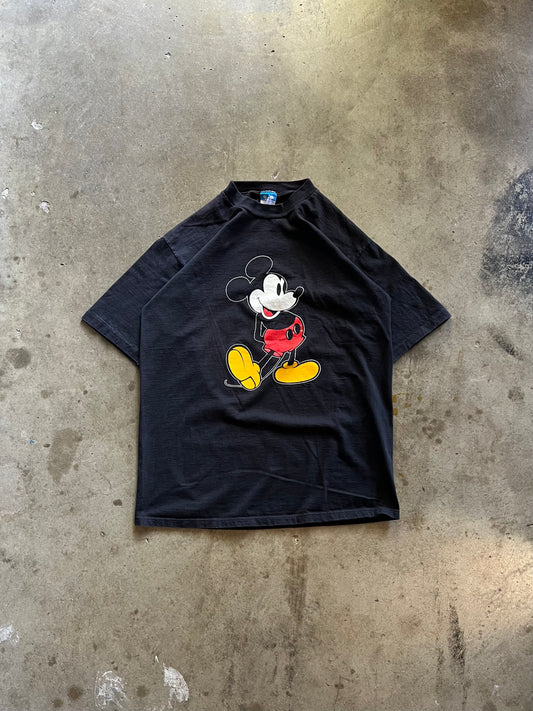 Mickey Black Tee - L