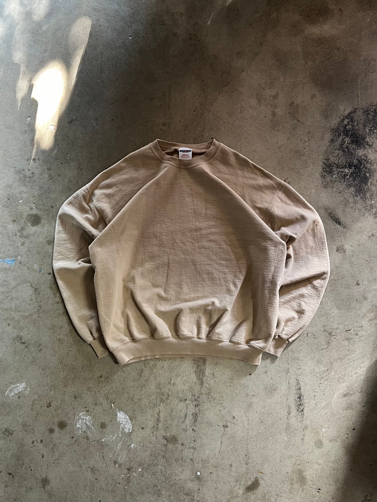 Jerzees Brown Crewneck - XL