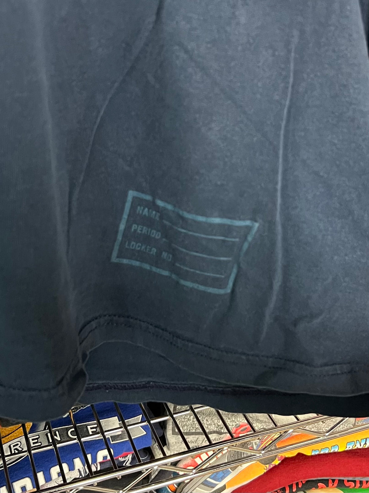 Nike Spellout Blue Shirt - XXL
