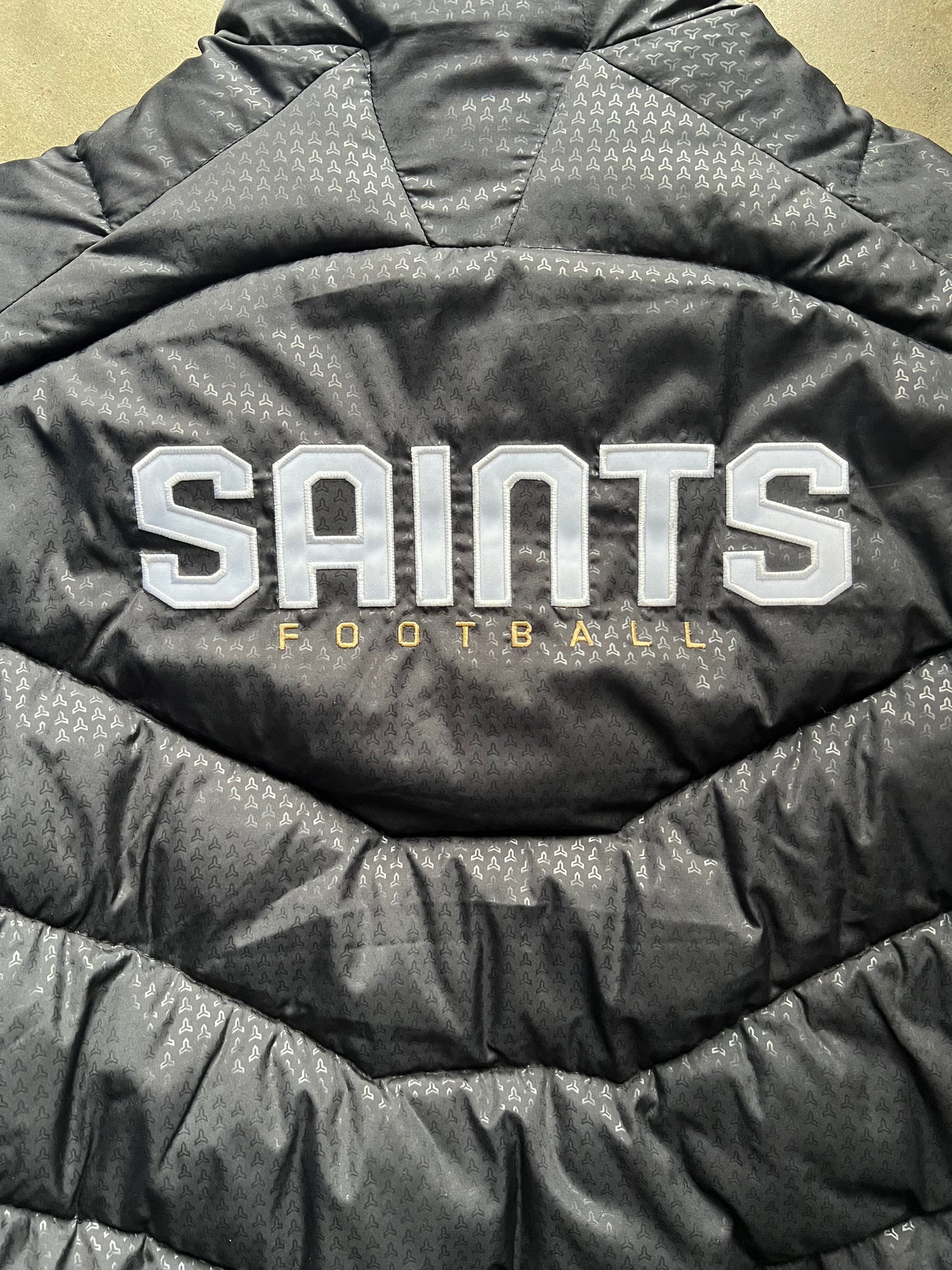 Saints Authentic Sideline Reebok Jacket - L