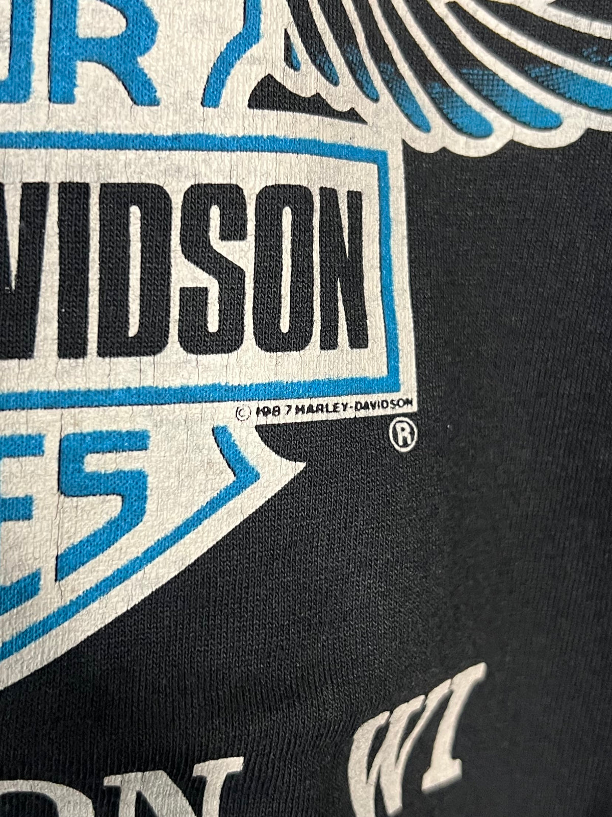Harley Davidson Appleton Wisconsin 1989 Shirt - XL