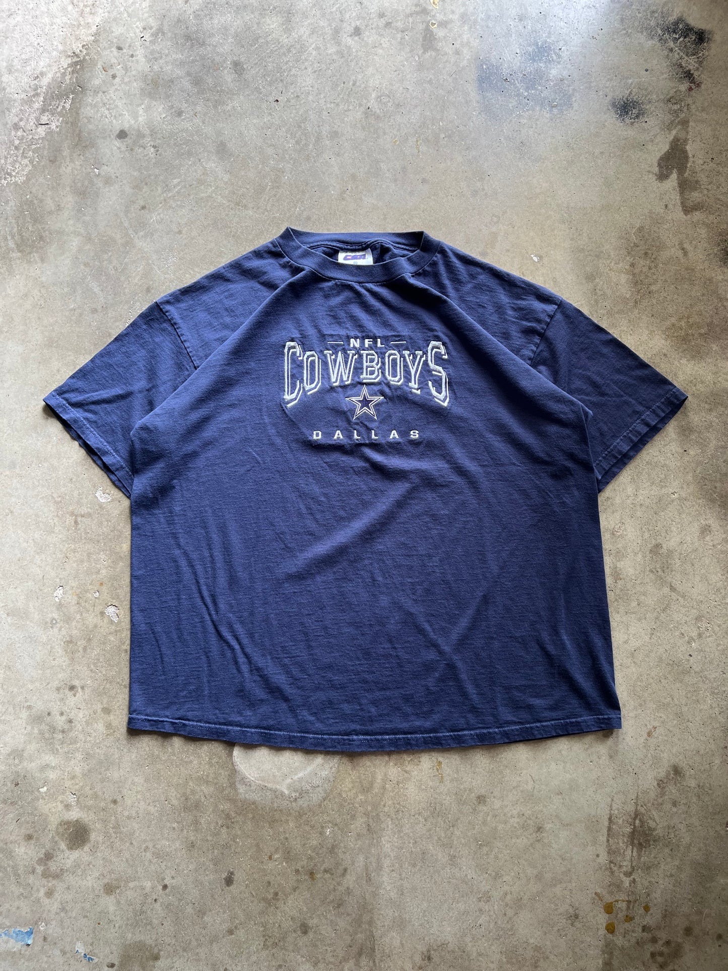 Dallas Cowboys Embroidered Tee - XXL