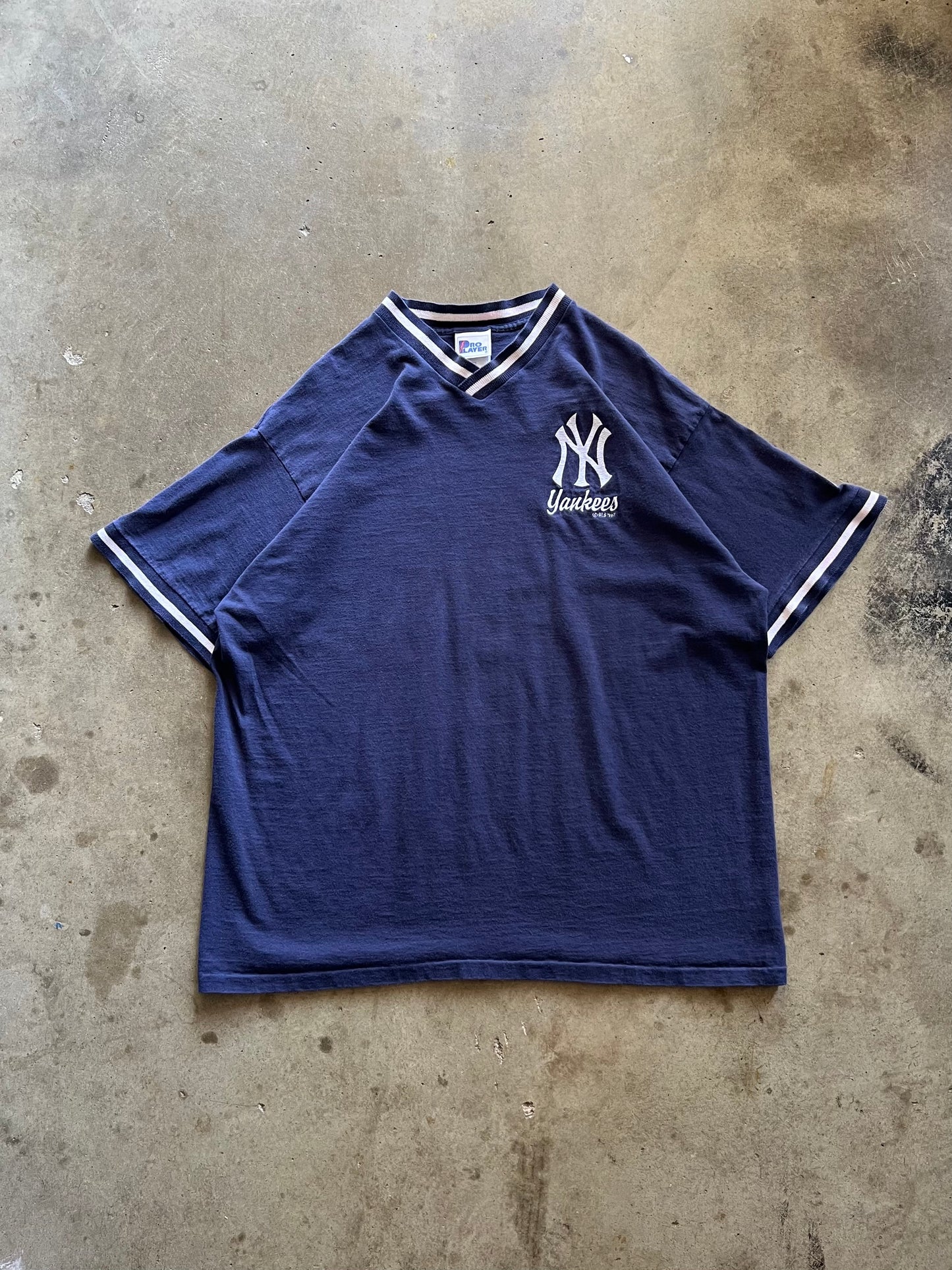 Yankees Pro Player Ringer Tee - XL