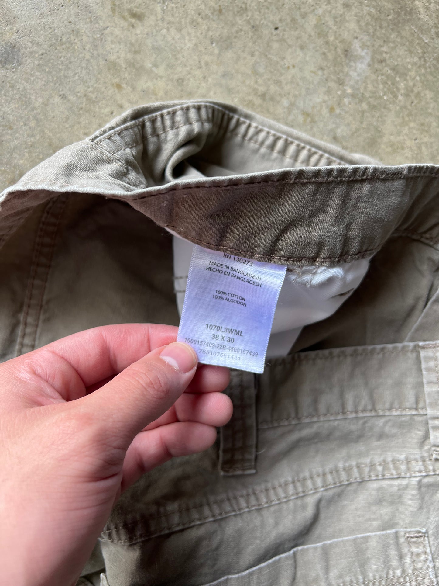 Wrangler Tan Pants - 38x30