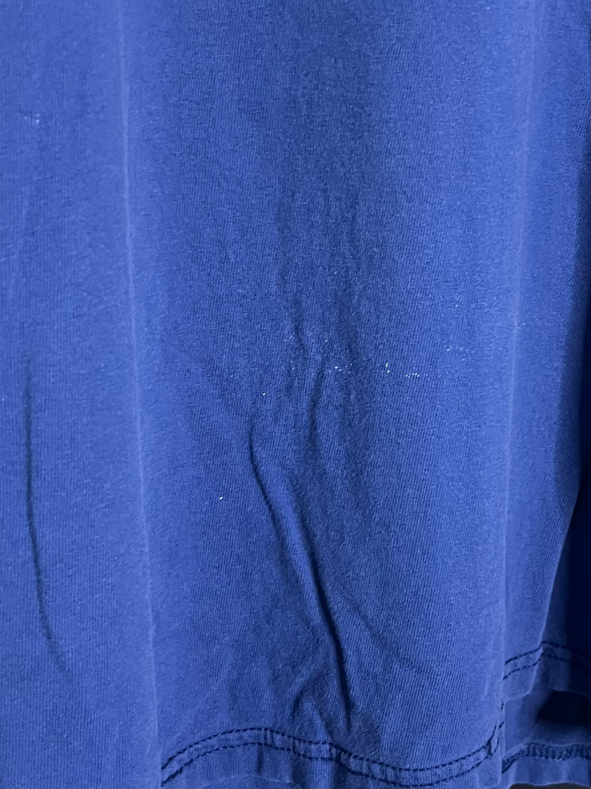 Nike Mini Swoosh Blue Shirt - XXL